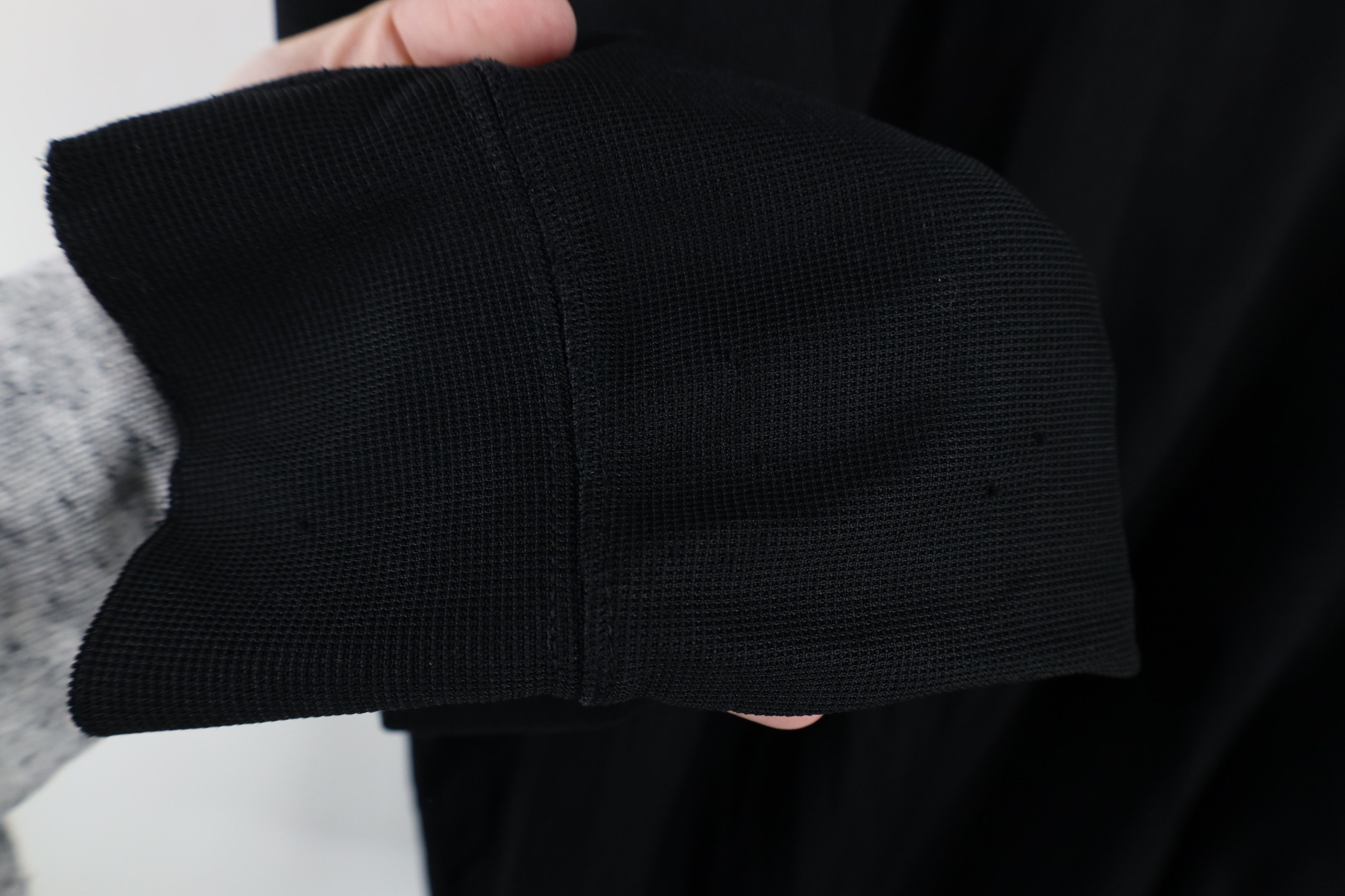 Vintage Vintage 90s Streetwear Mock Neck Long Sleeve T-Shirt Black Size US XL / EU 56 / 4 - 6 Thumbnail