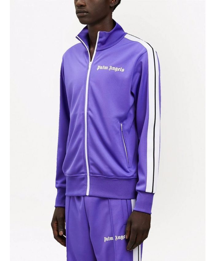 Palm Angels o1in1s0225 Q:4 / Classic Track Jacket in Purple/White Size US M / EU 48-50 / 2 - 5 Thumbnail