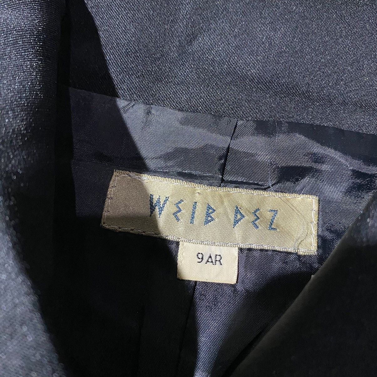 If Six Was Nine 2000s - Weib Dez Asymmetric Scandal BikerJacket Size M / US 6-8 / IT 42-44 - 7 Thumbnail