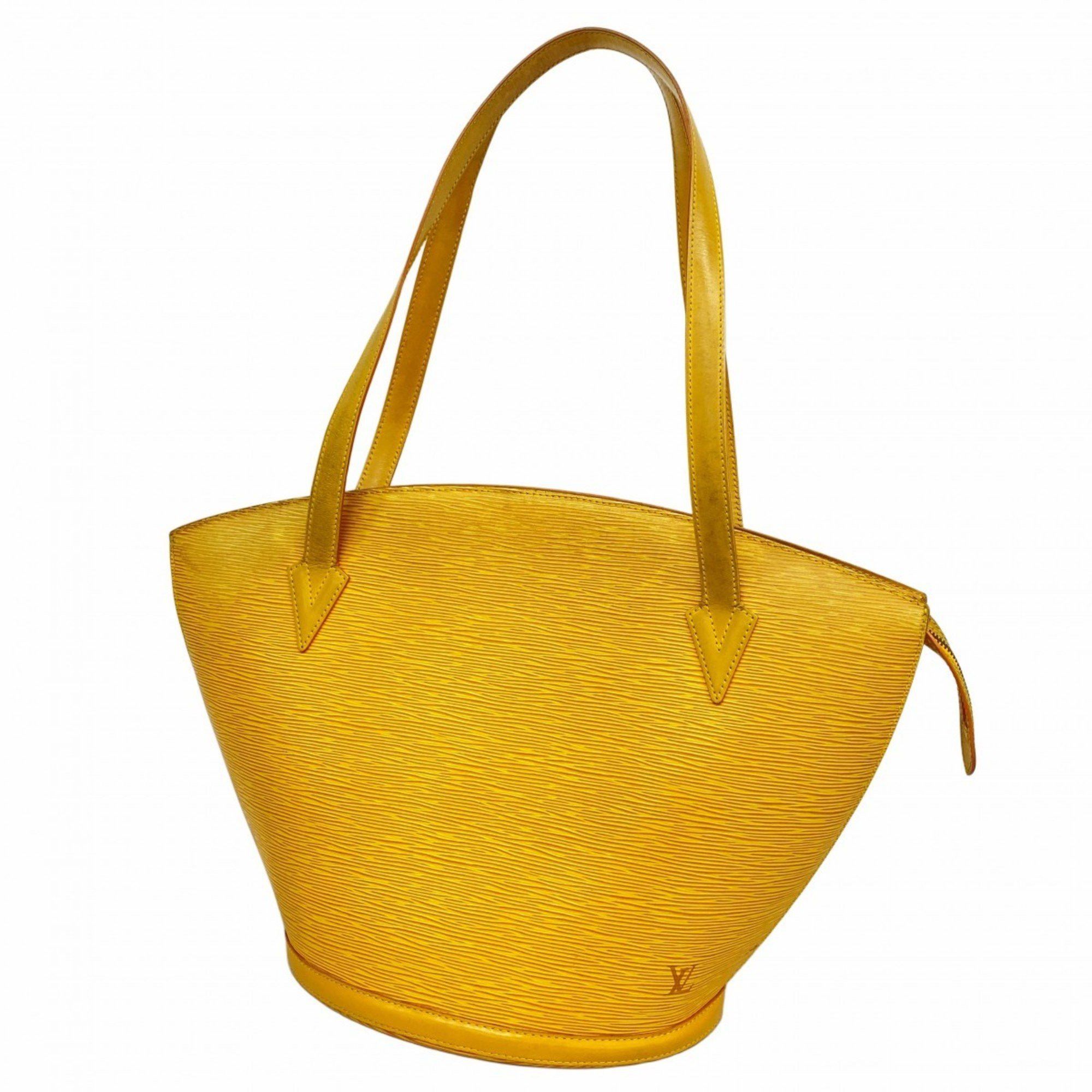 Louis Vuitton Shoulder Bag Epi Saint Jacques M52269 Jaune Ladies, Women's