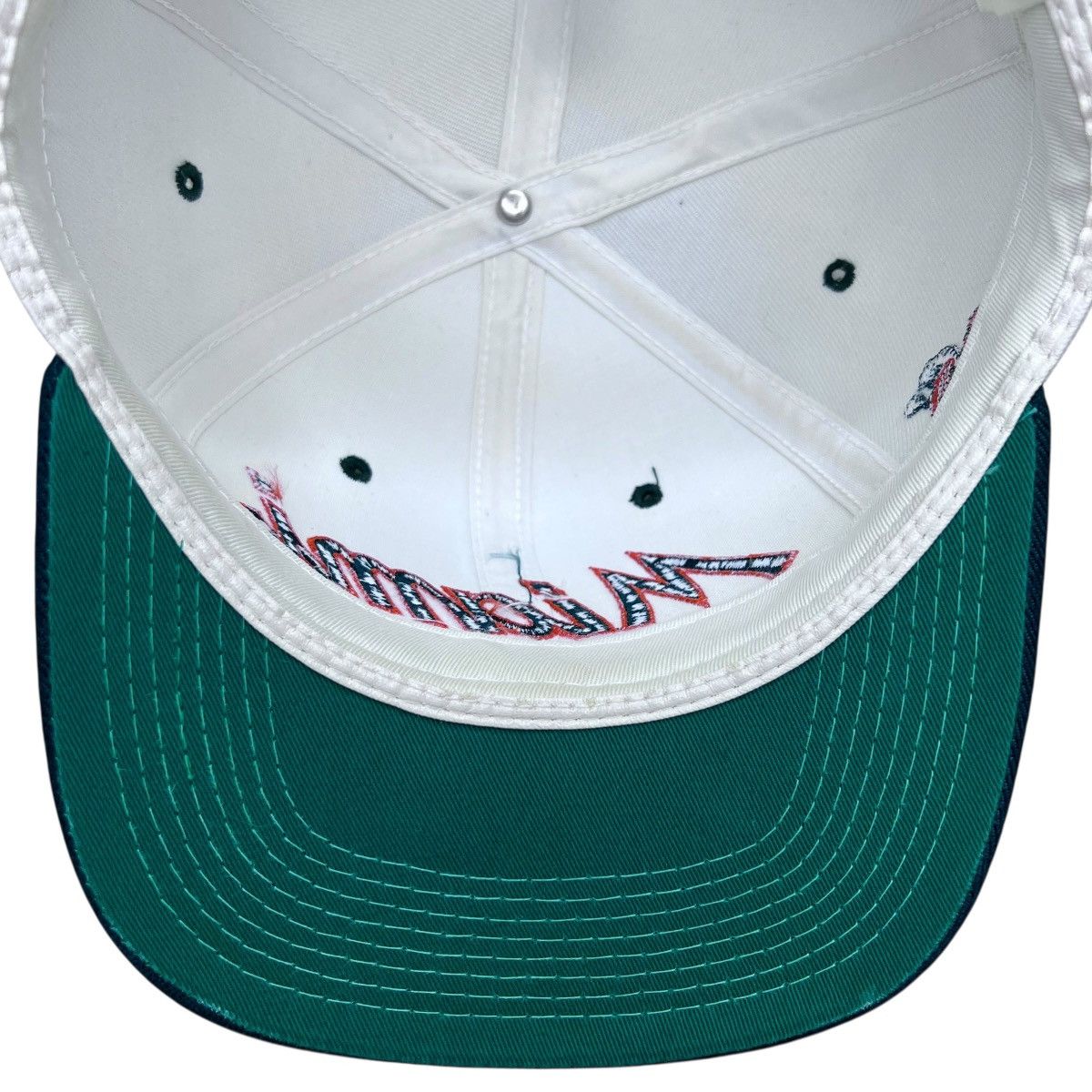 Sports Specialties 90s NCAA Miami Hurricanes Script Sports Specialties Snapback Size ONE SIZE - 10 Thumbnail
