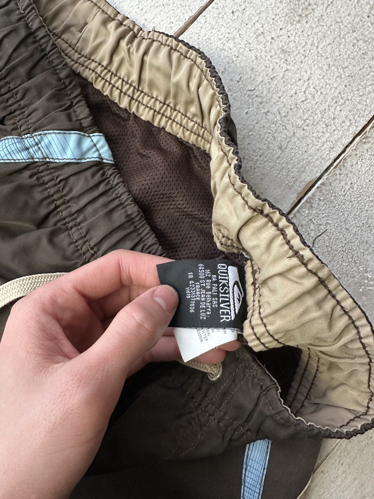 Quiksilver 🚨Vintage Quiksilver Shorts Big Logo Y2K Style 90s Surfing Size US 30 / EU 46 - 10 Thumbnail