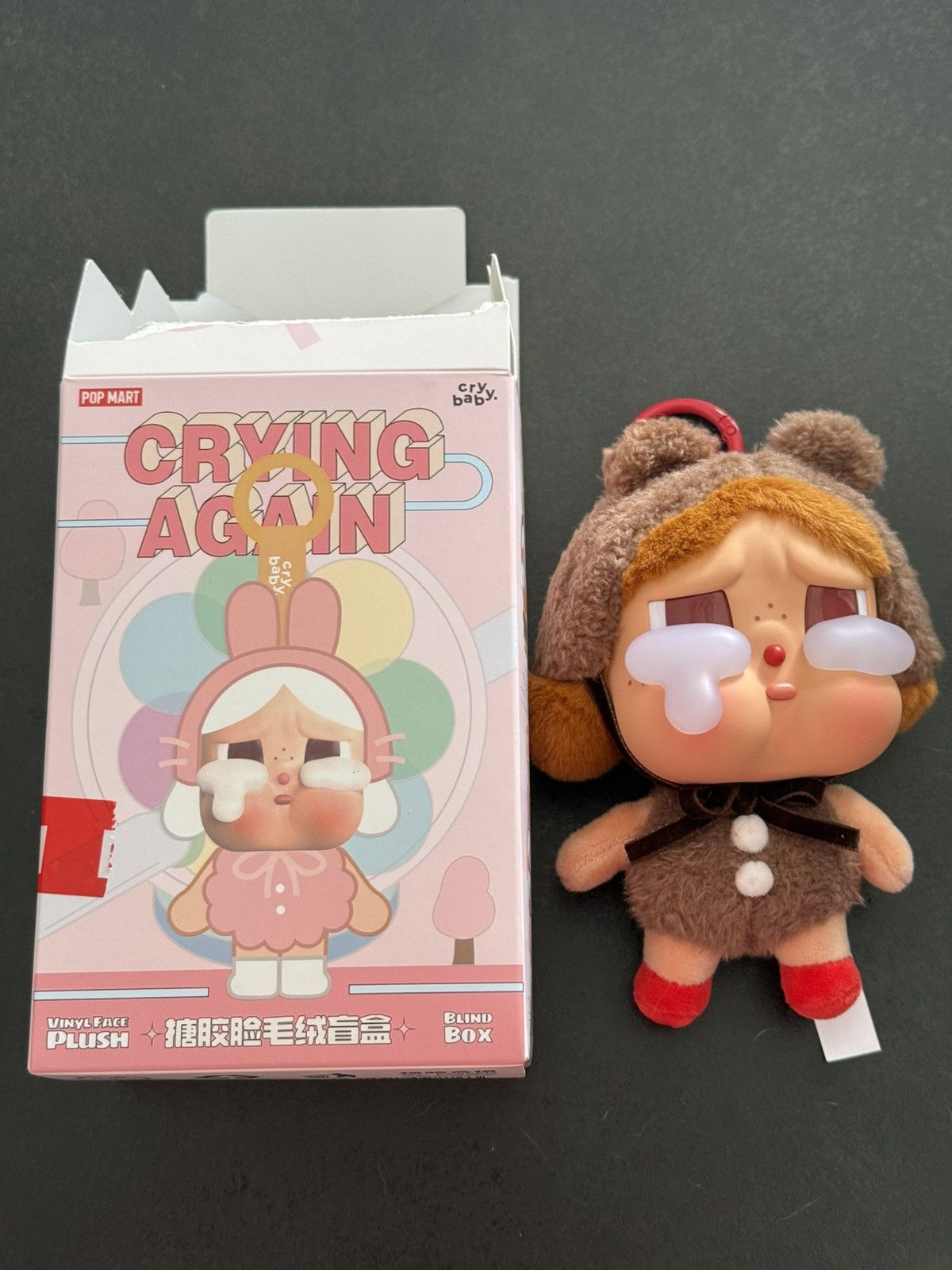 Medicom Toy Pop Mart Crybaby Love Series Love Make Us Cry Face Plush Size ONE SIZE - 1 Thumbnail
