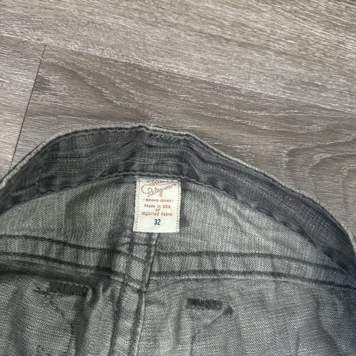 Japanese Brand × True Religion × Vintage Vintage Y2K True Religion faded distressed jeans Size US 34 / EU 50 - 6 Thumbnail