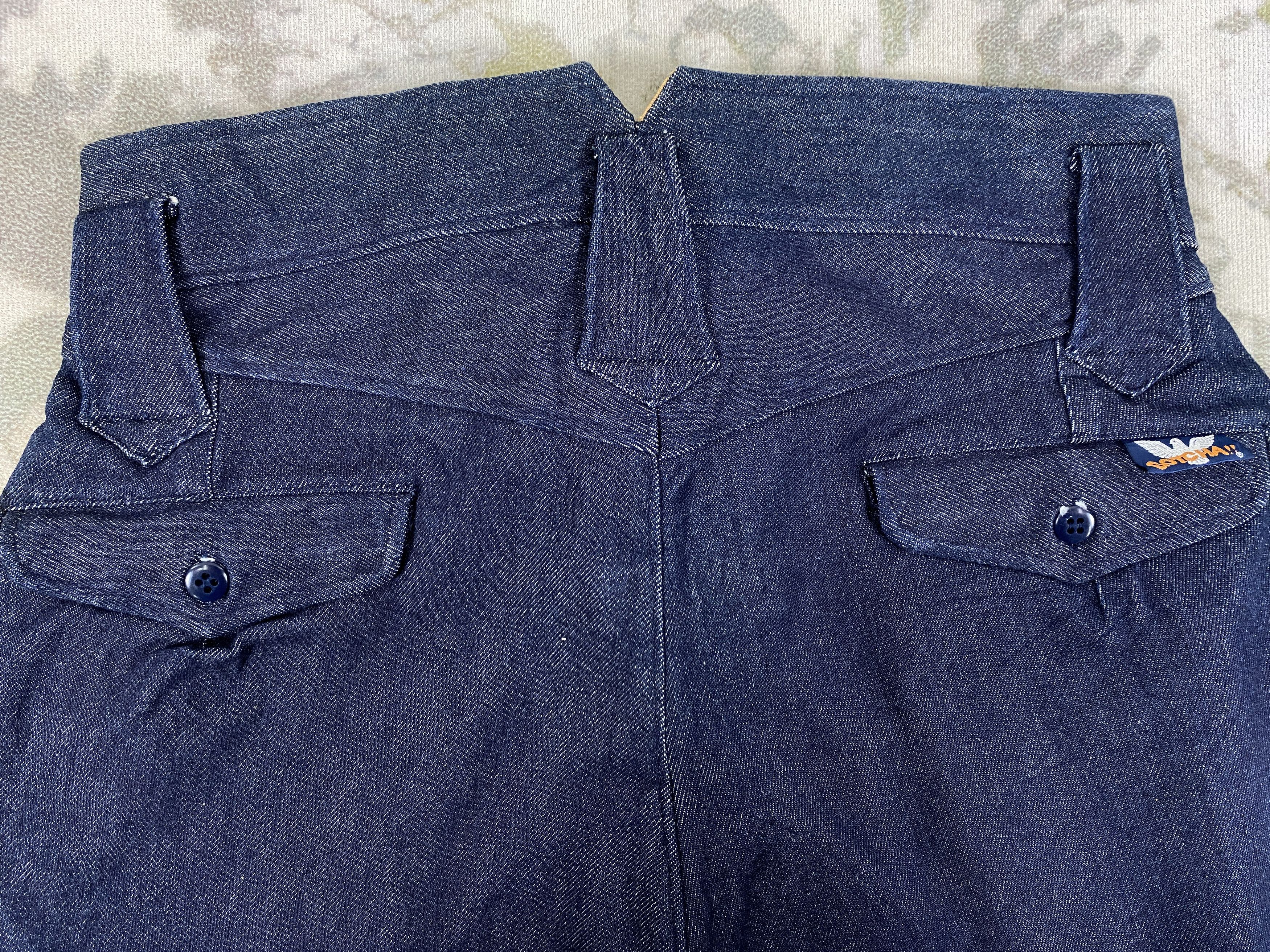 Gotcha Vintage Gotcha Balloon Jeans 33x30 Denim JN3424 Size US 33 - 4 Thumbnail
