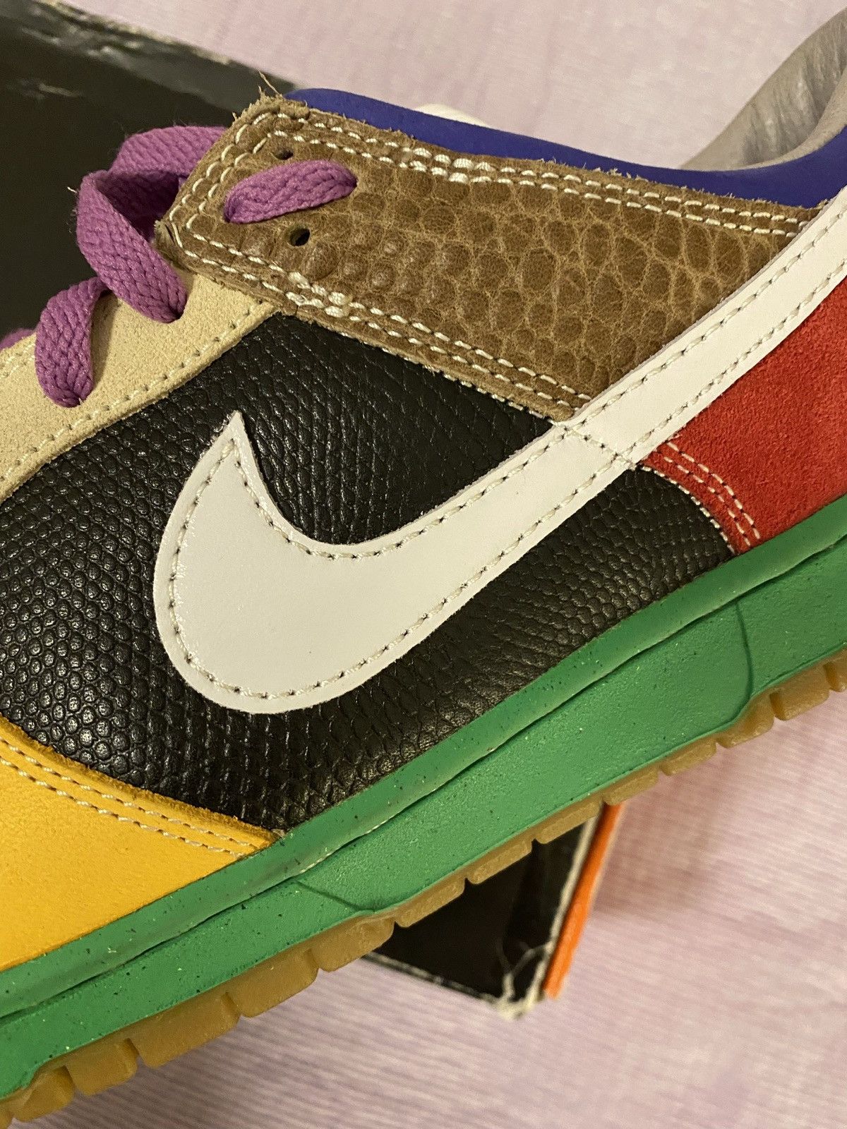 Nike Nike x Sole Collector Cowboy Dunk NYC Size US 12 / EU 45 - 18 Thumbnail