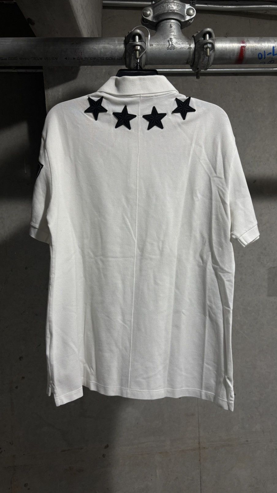Givenchy Givenchy 47 Embroidered Star Polo Size US XXL / EU 58 / 5 - 6 Thumbnail