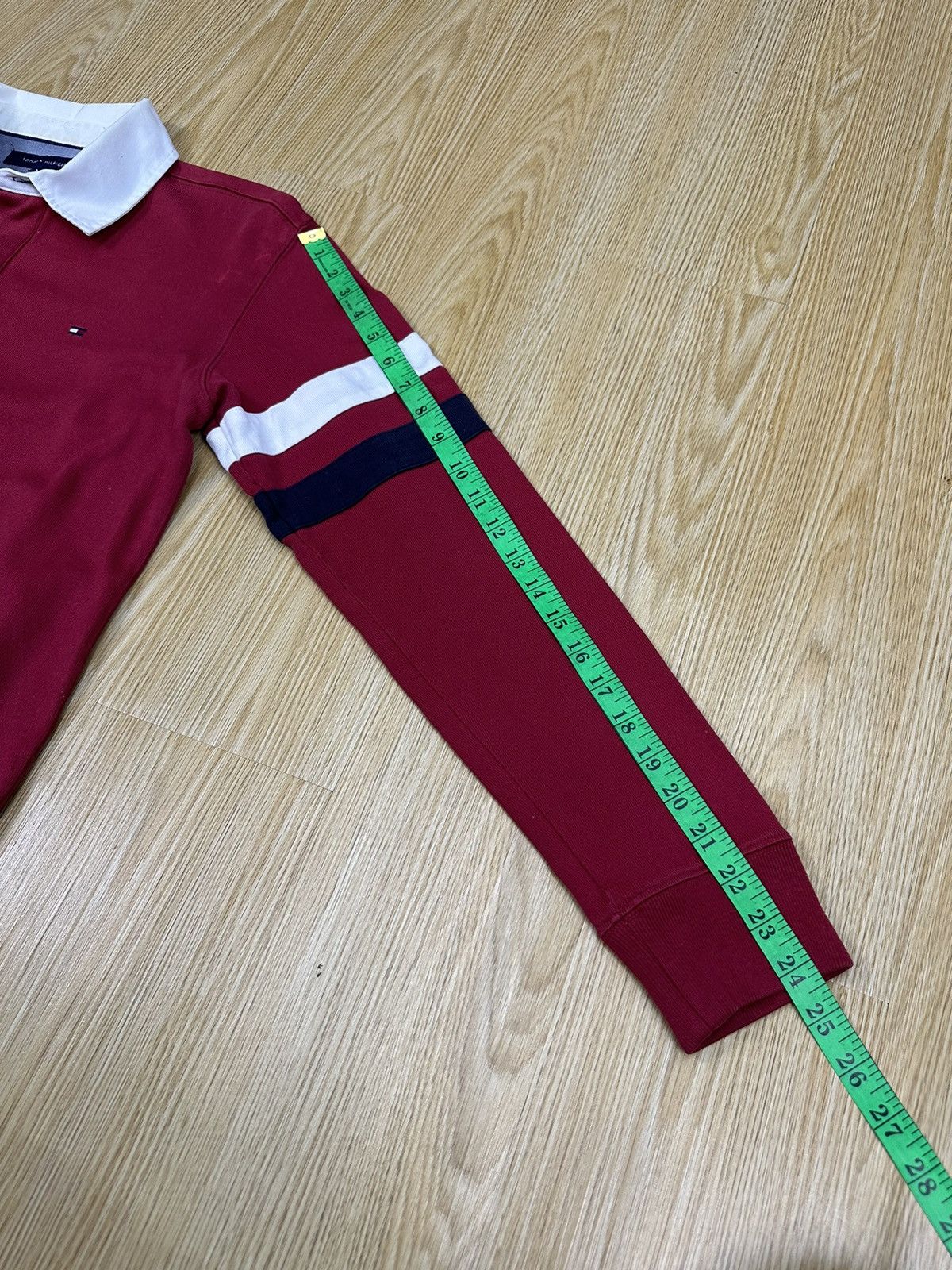 Tommy Hilfiger Tommy Hilfiger Rugby Polo Shirt A920 Size US M / EU 48-50 / 2 - 11 Thumbnail