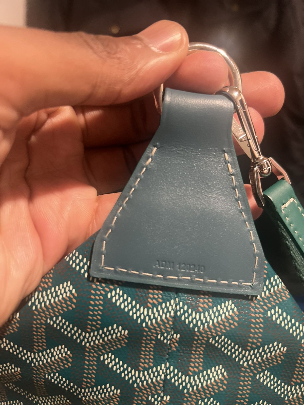 Goyard Goyard Bowling 55 ‘Green’ Size ONE SIZE - 11 Thumbnail