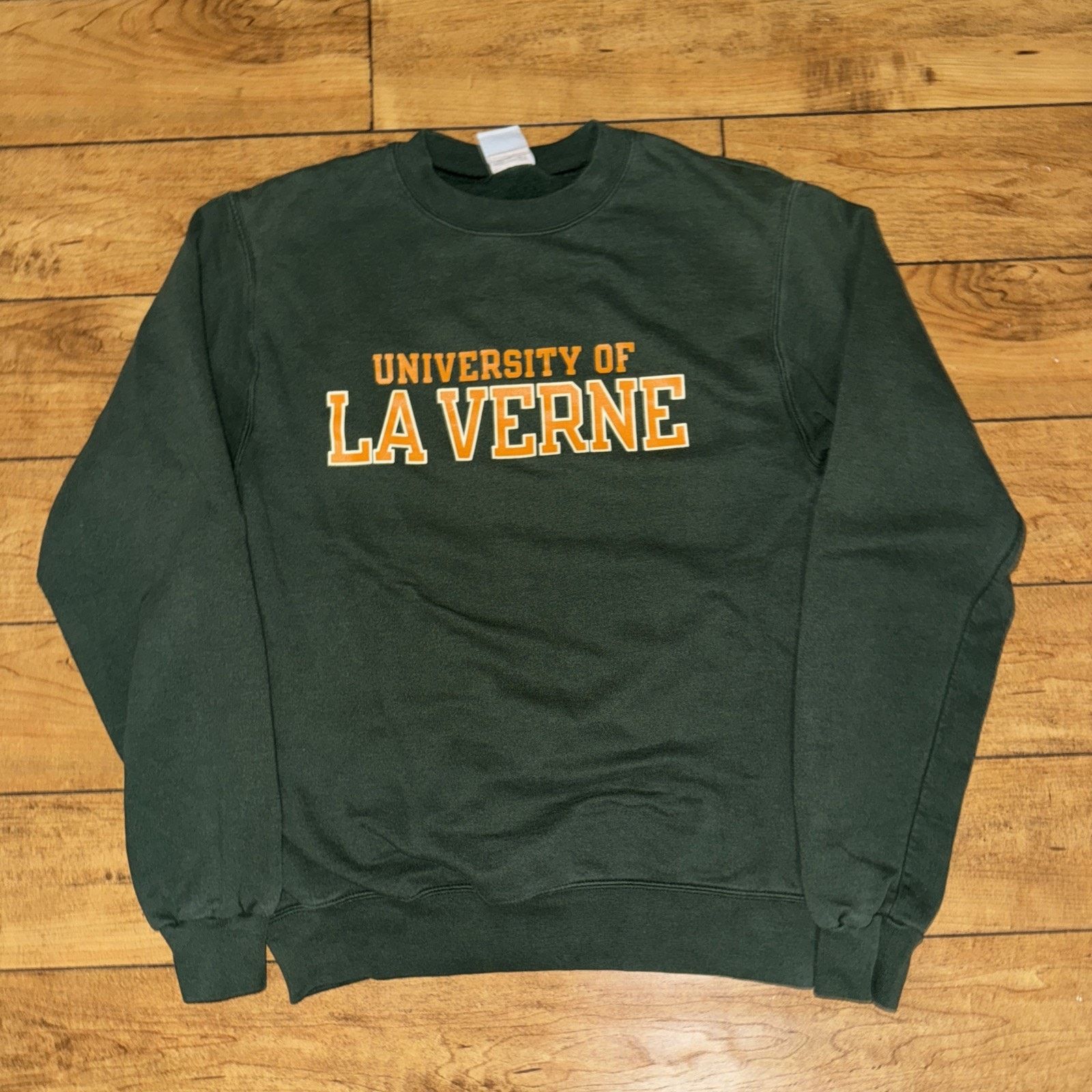Champion × Vintage Champion Crewneck Sweater Green Small University Of La Verne Size US S / EU 44-46 / 1 - 1 Thumbnail
