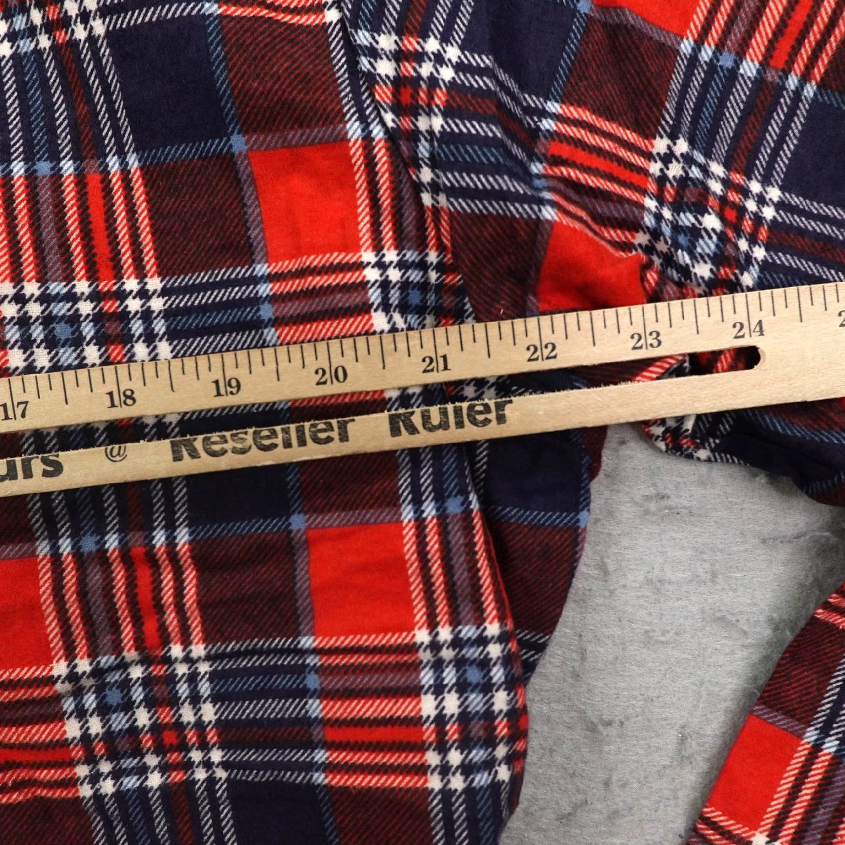 Vintage VINTAGE Kingsport Shirt Mens L Red Tartan Plaid Flannel Button-Up 90s Size US L / EU 52-54 / 3 - 5 Thumbnail