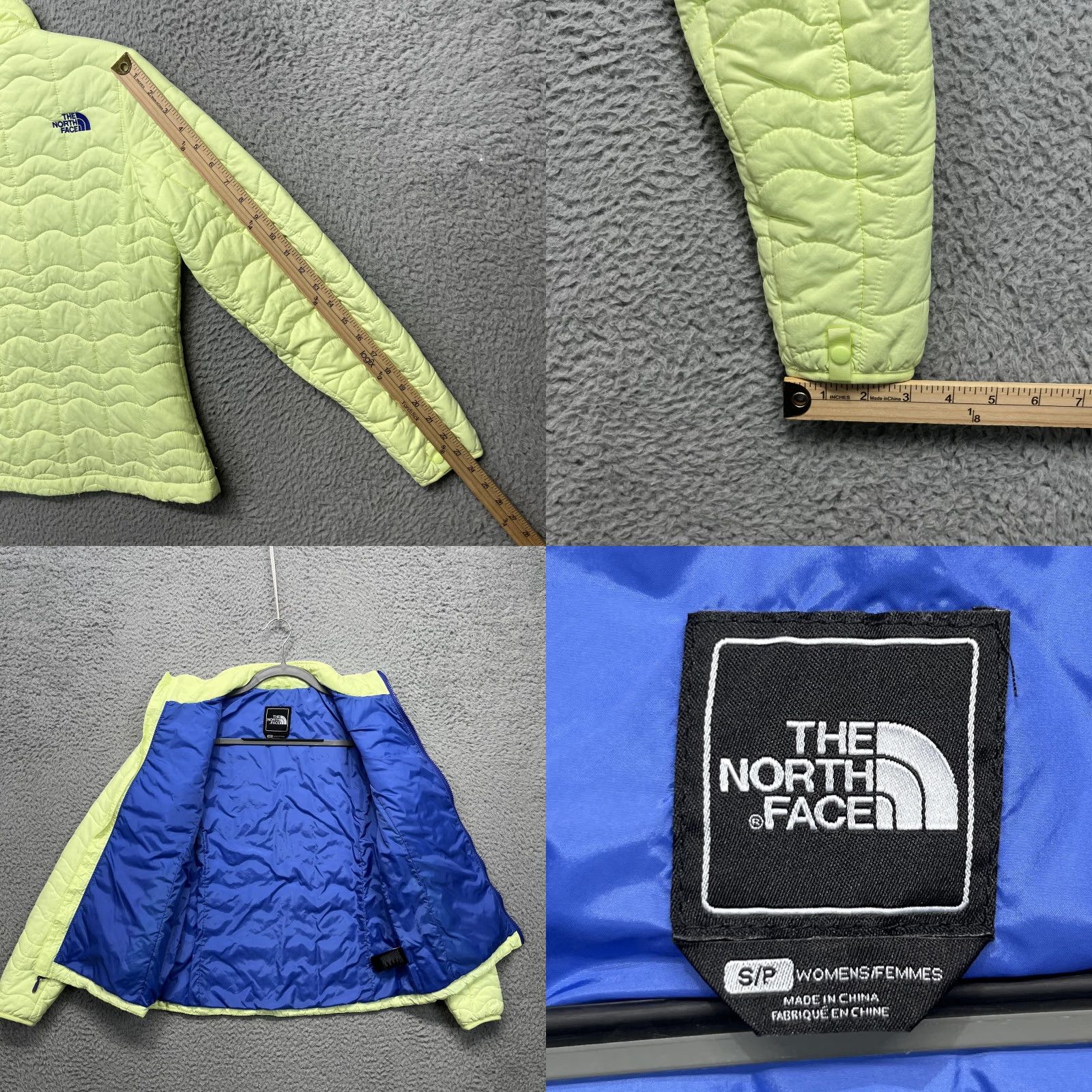 The North Face The North Face Jacket Womens Small Yellow Insulated Full Zip Outdoor C463 Size S / US 4 / IT 40 - 9 Thumbnail