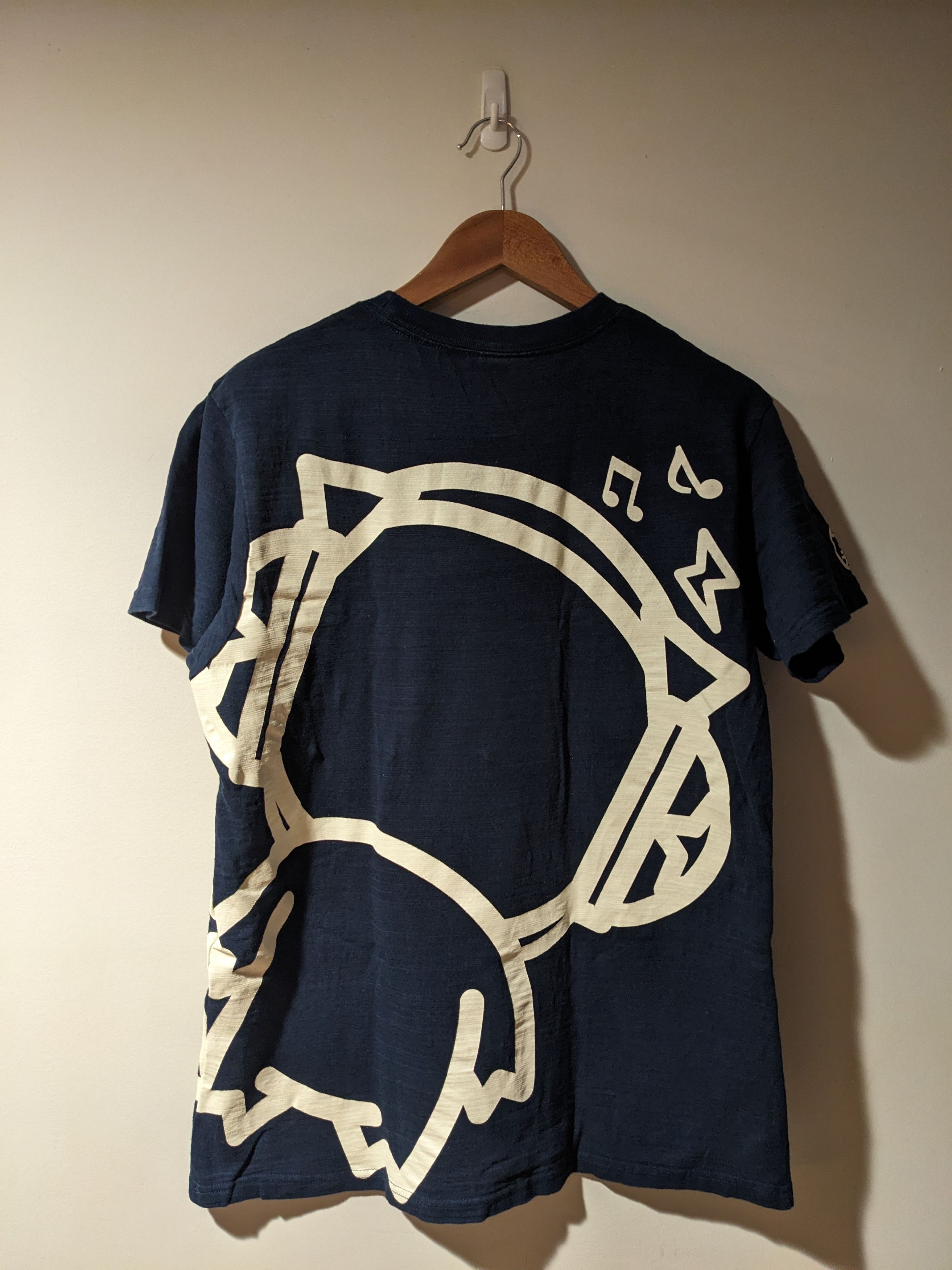 Japanese Brand Vintage Pig Monogram Anime Japanese Brand Blue Large T-Shirt Size US L / EU 52-54 / 3 - 5 Thumbnail