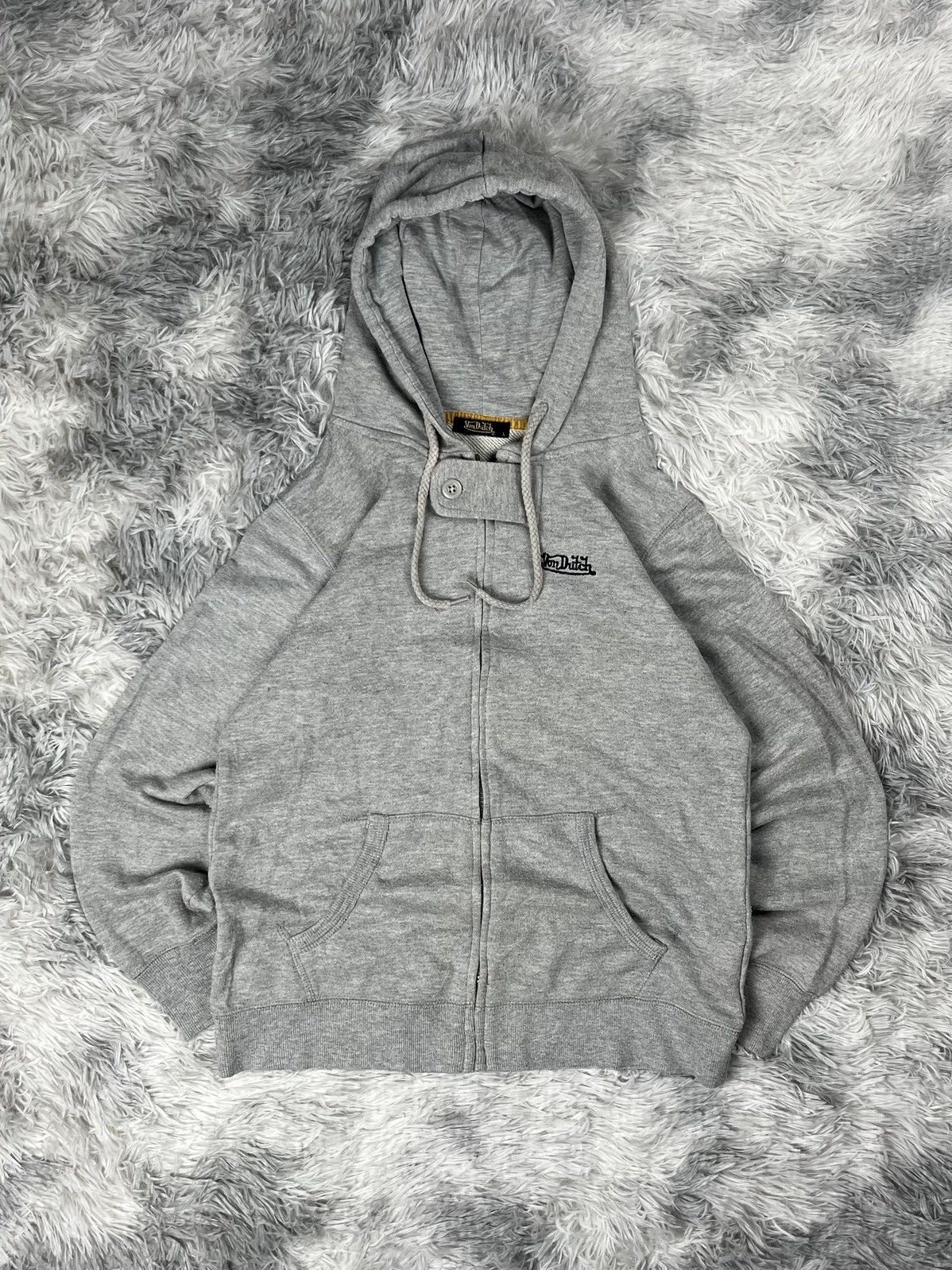 Vintage Vintage von dutch hoodie zip Size L / US 10 / IT 46 - 1 Thumbnail