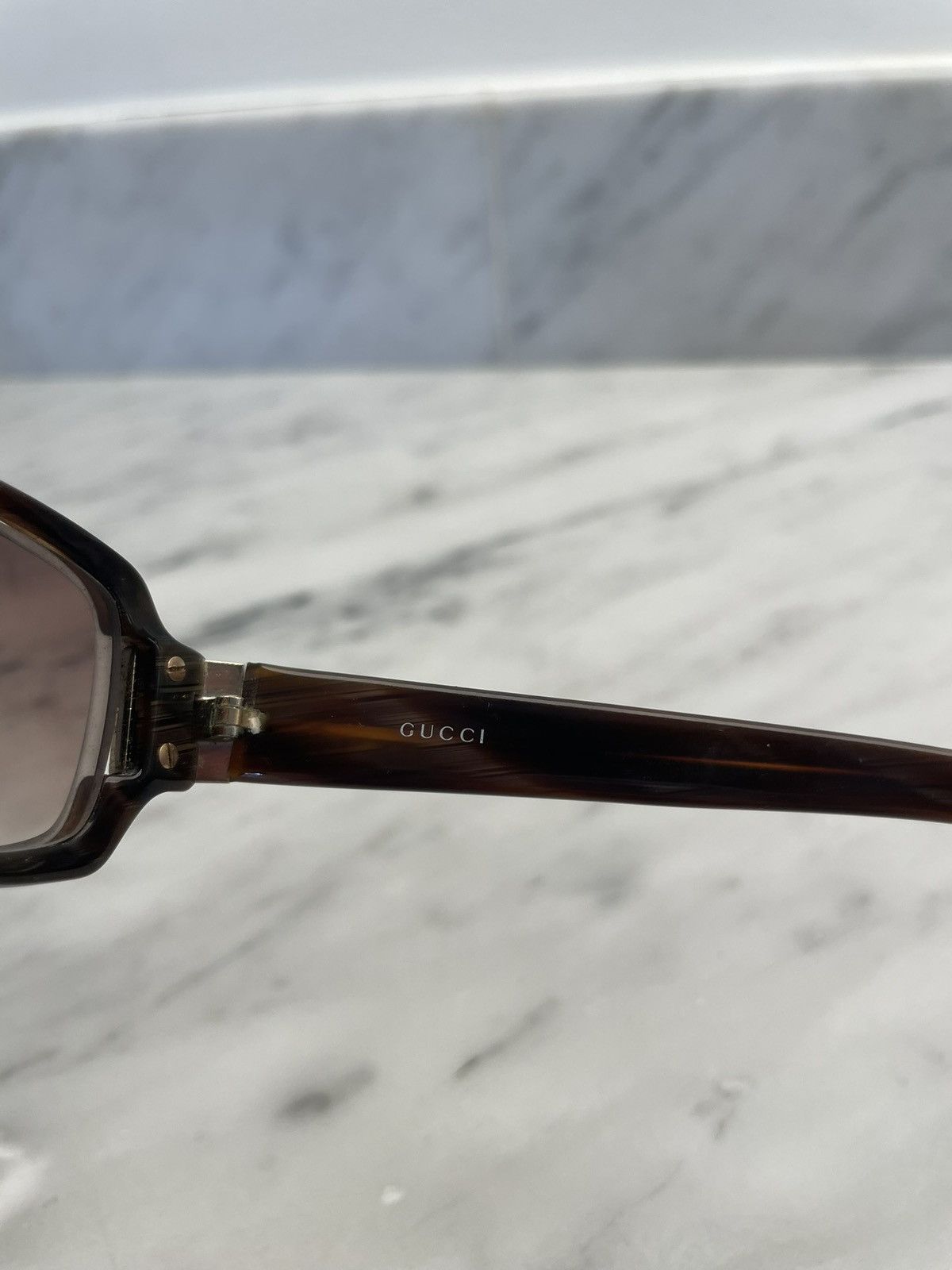 Gucci Gucci gg2548 monogram glasses with dark lenses Size ONE SIZE - 3 Thumbnail