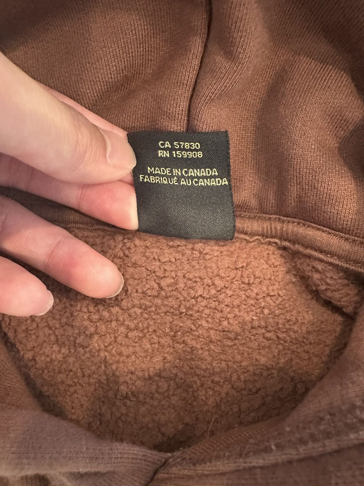 Drake × October's Very Own OVO Classic Owl Hoodie Brown Size US L / EU 52-54 / 3 - 4 Thumbnail