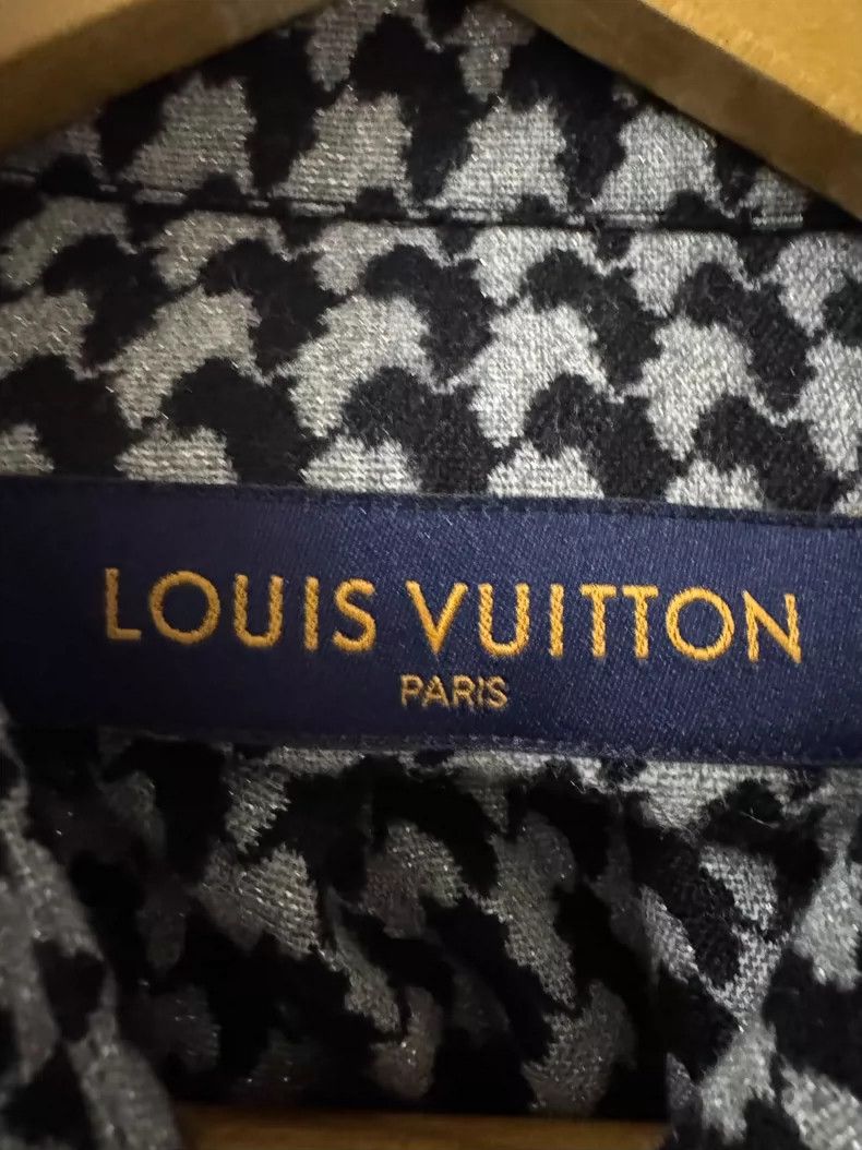 Louis Vuitton Louis Vuitton Houndstooth shirt Size US M / EU 48-50 / 2 - 2 Thumbnail
