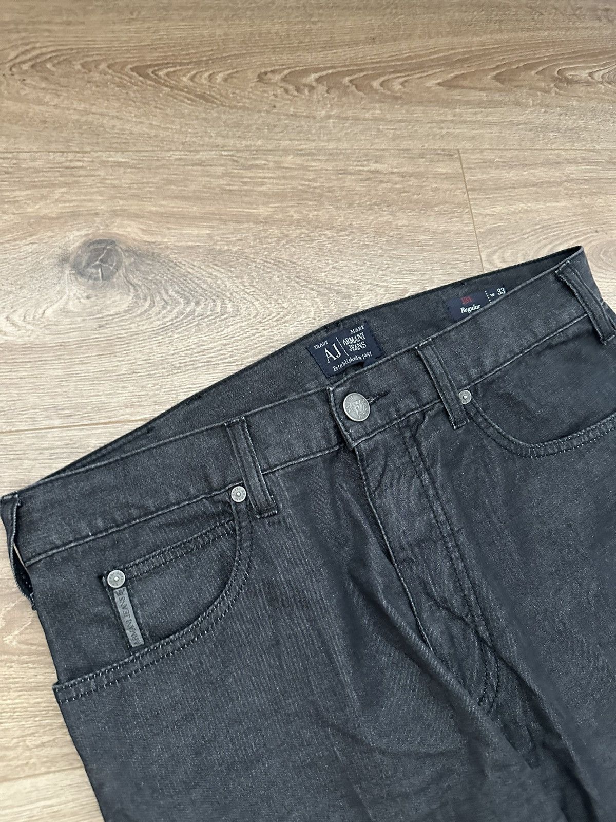 Giorgio Armani 🔥VINTAGE ARMANI J31 JUNYA WATANABE JAPAN STYLE LIGHT JEANS🔥 Size US 33 - 5 Thumbnail