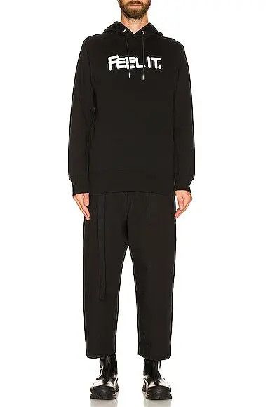 Sacai o1mris0824 Eric Haze Hoodie in Black Size US M / EU 48-50 / 2 - 4 Thumbnail