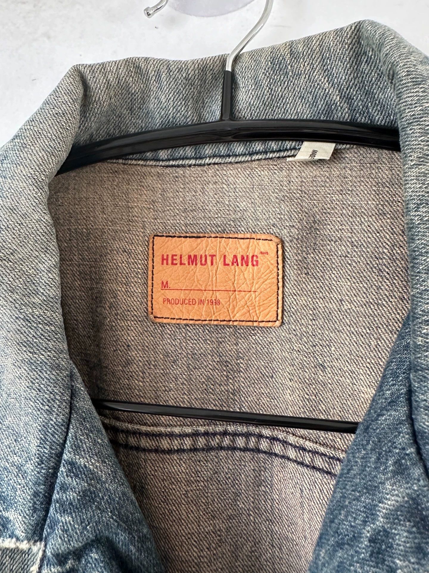 Helmut Lang Helmut Lang 1998 Rare Slim Denim Shirt Jacket Size US M / EU 48-50 / 2 - 4 Thumbnail