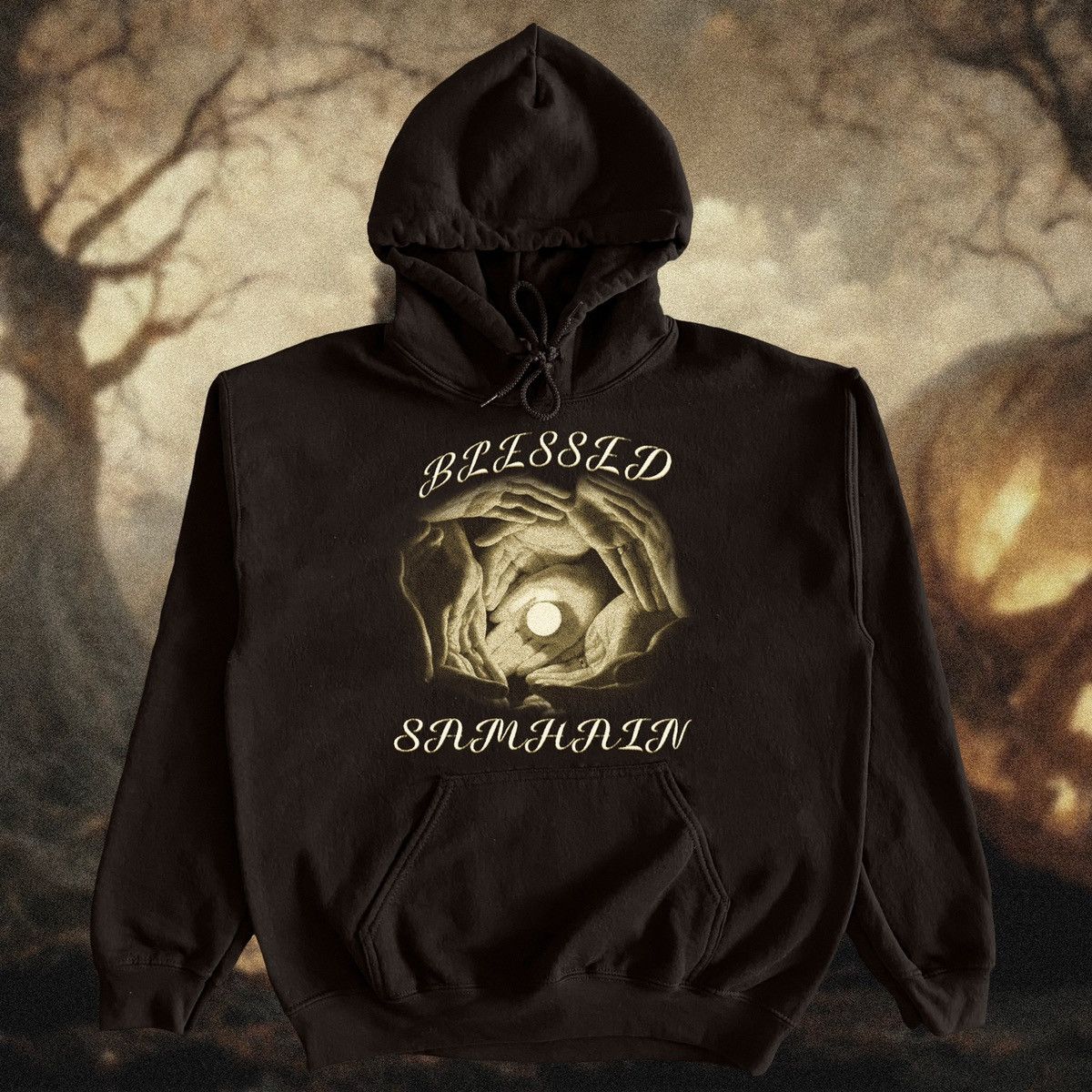Drain Gang × Haunted Mound Turnabout / Gonerville DeadbodyPosse - SAMHAIN hoodie XL Size US XL / EU 56 / 4 - 3 Thumbnail