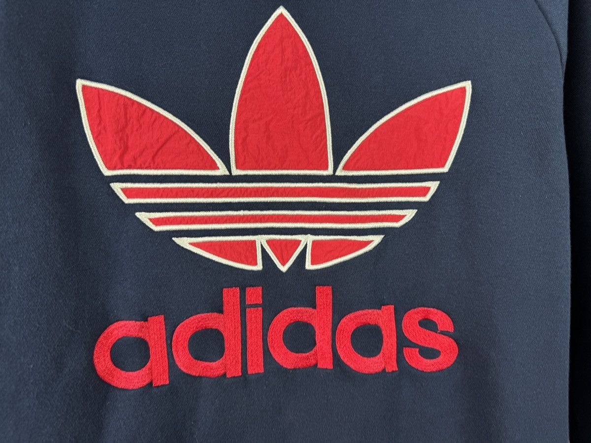 Adidas Men’s Adidas Trefoil Sweatshirt Navy Logo Pullover Size XS Size US XS / EU 42 / 0 - 5 Thumbnail