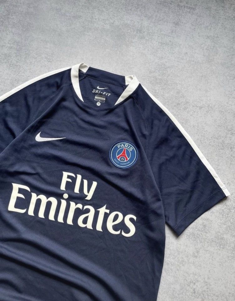 Nike × Vintage Nike Paris Saint Germain Training Jersey Size US M / EU 48-50 / 2 - 2 Thumbnail