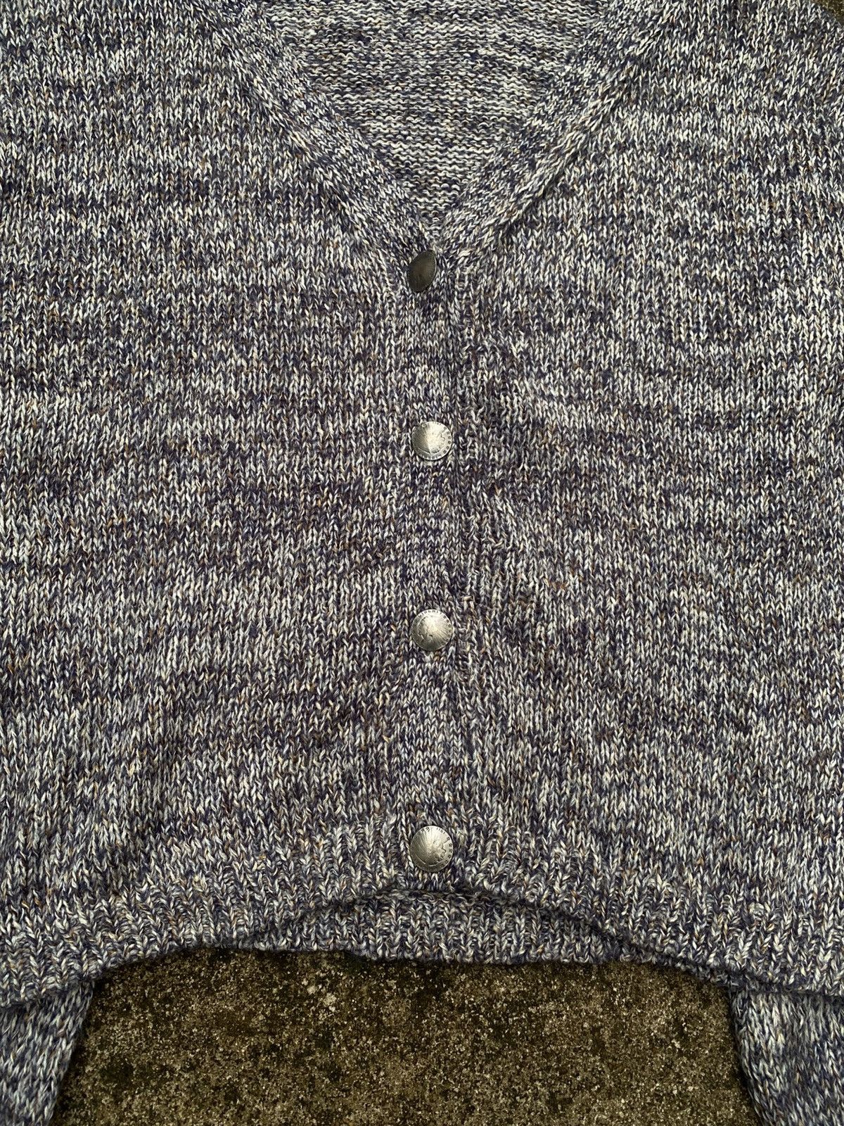 If Six Was Nine × Japanese Brand × Le Grande Bleu (L.G.B.) NATURAL VINTAGE G.O.A CARDIGAN Size ONE SIZE - 2 Thumbnail