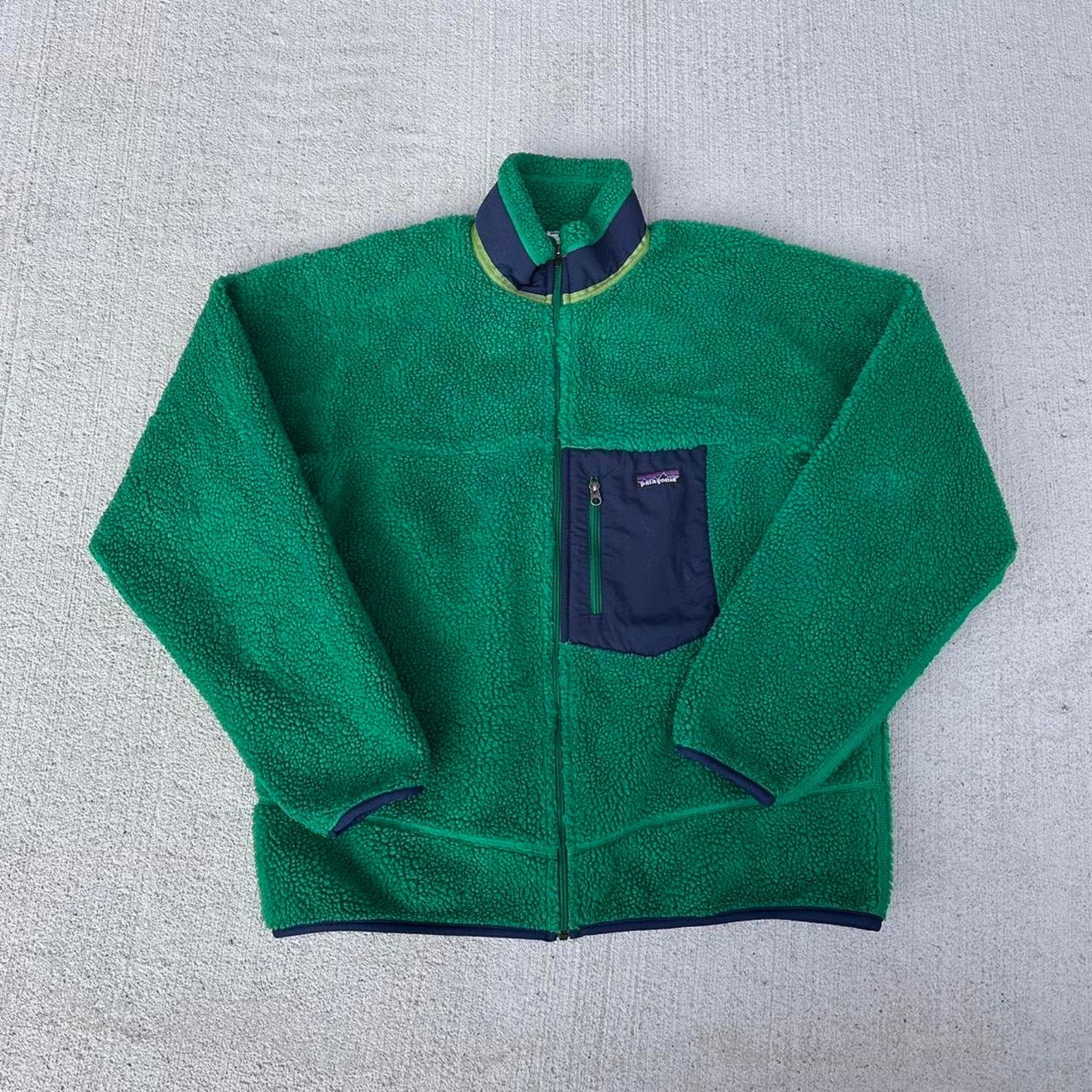 Patagonia Vintage Patagonia Fleece Jacket Size US L / EU 52-54 / 3 - 1 Thumbnail