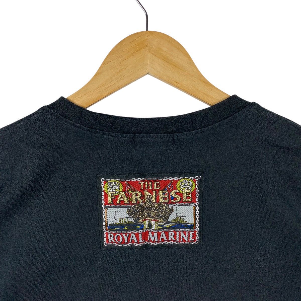 Bullet Noise × Designer × Vintage Vintage 90s FARNESE the royal marine custard powder tee Size US L / EU 52-54 / 3 - 9 Thumbnail
