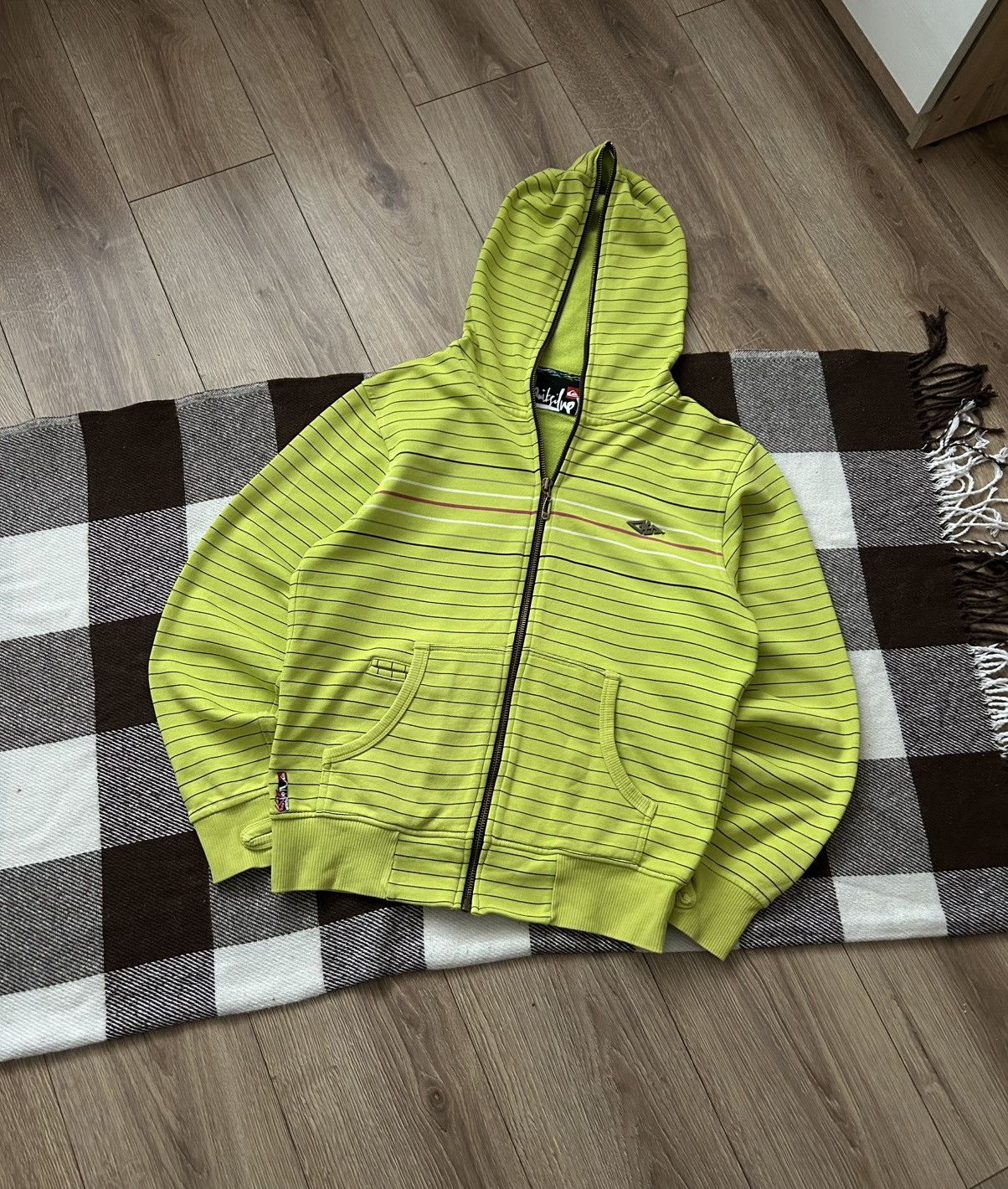 Quicksilver × Vintage Vintage Quicksilver full-zip hoodies mens skate og Size US M / EU 48-50 / 2 - 1 Thumbnail