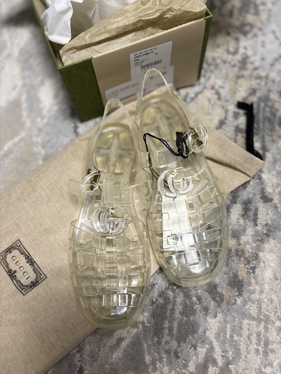 Gucci GUCCI GG FISHERMAN SANDALS Size US 10.5 / IT 40.5 - 7 Thumbnail
