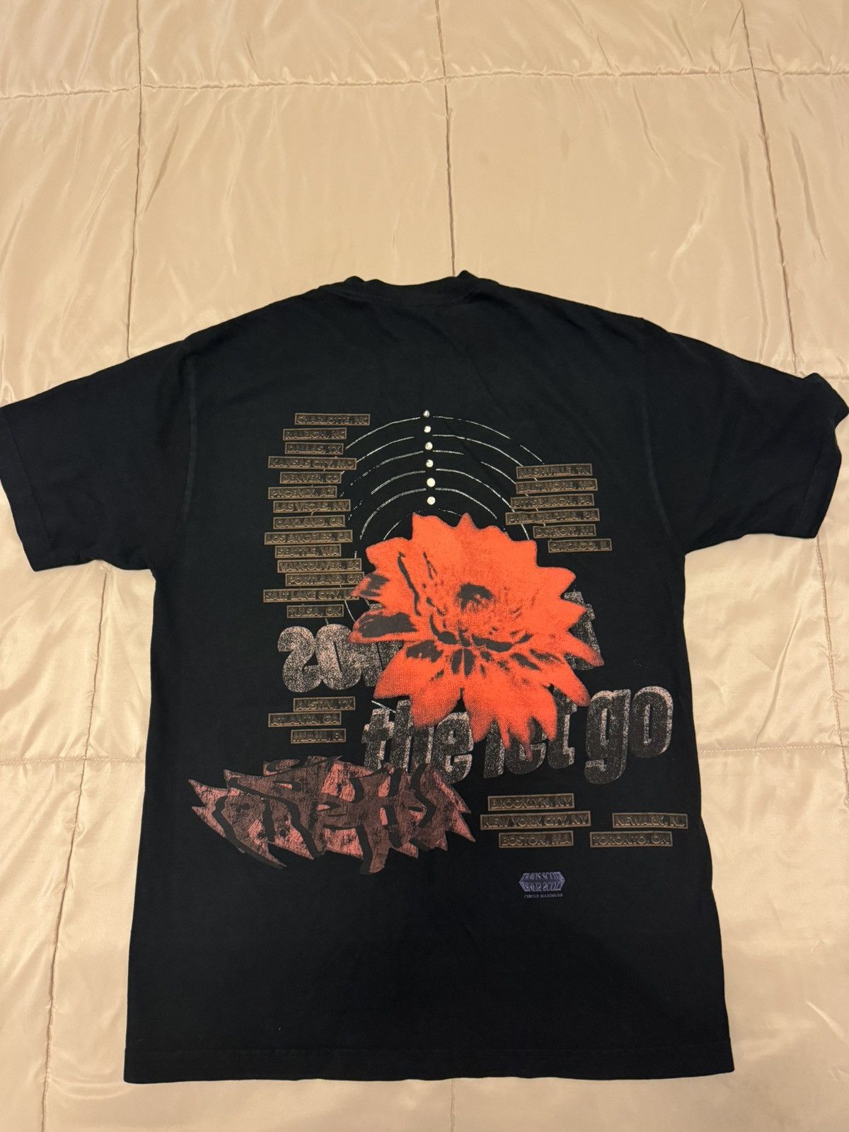 Travis Scott Delresto Europe Tee - Travis Scott Utopia Tour Size US M / EU 48-50 / 2 - 2 Thumbnail