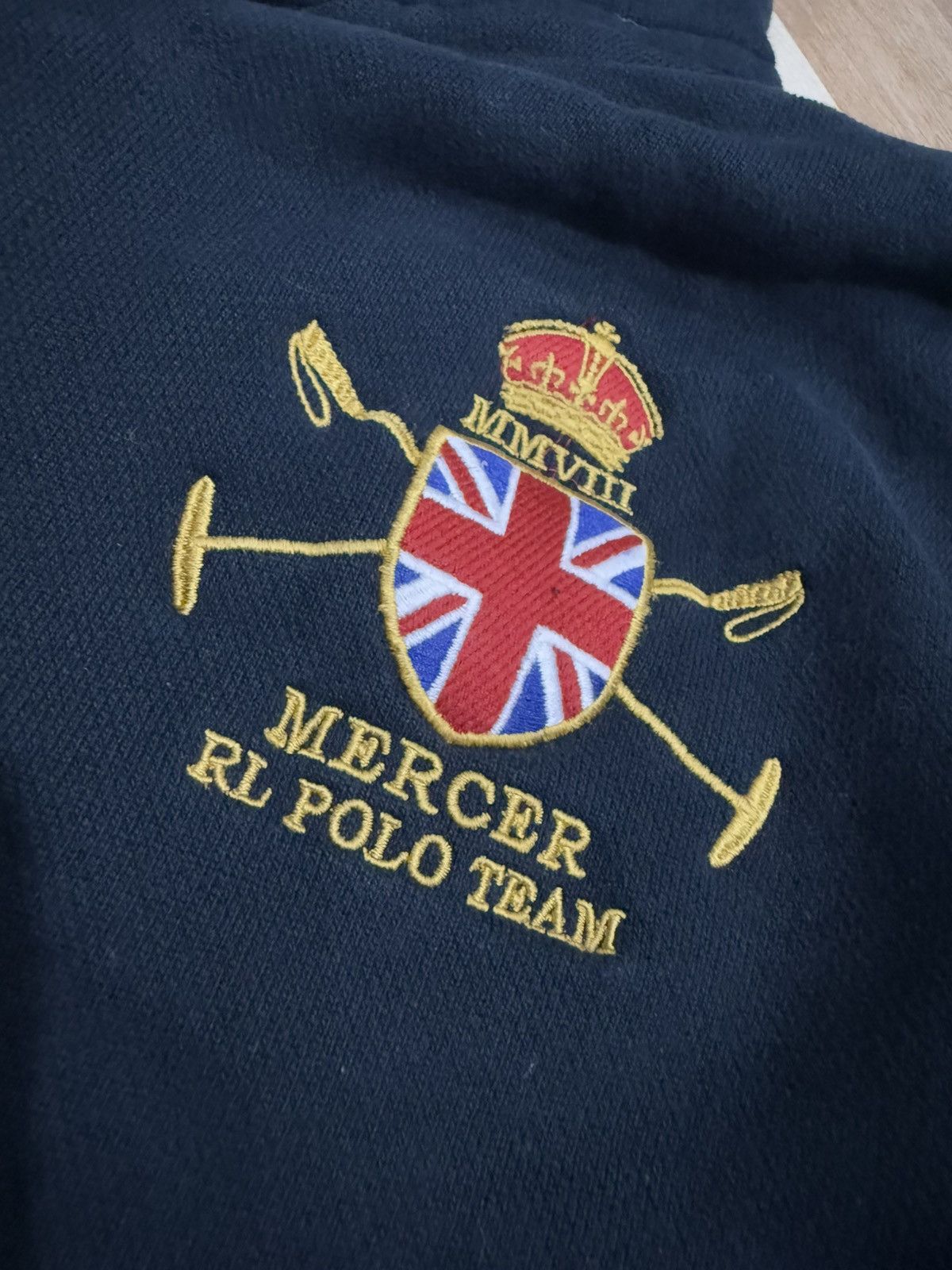 Polo Ralph Lauren VINTAGE MERCER POLO RALPH LAUREN ZIPPER HOODIE Size US XL / EU 56 / 4 - 7 Thumbnail