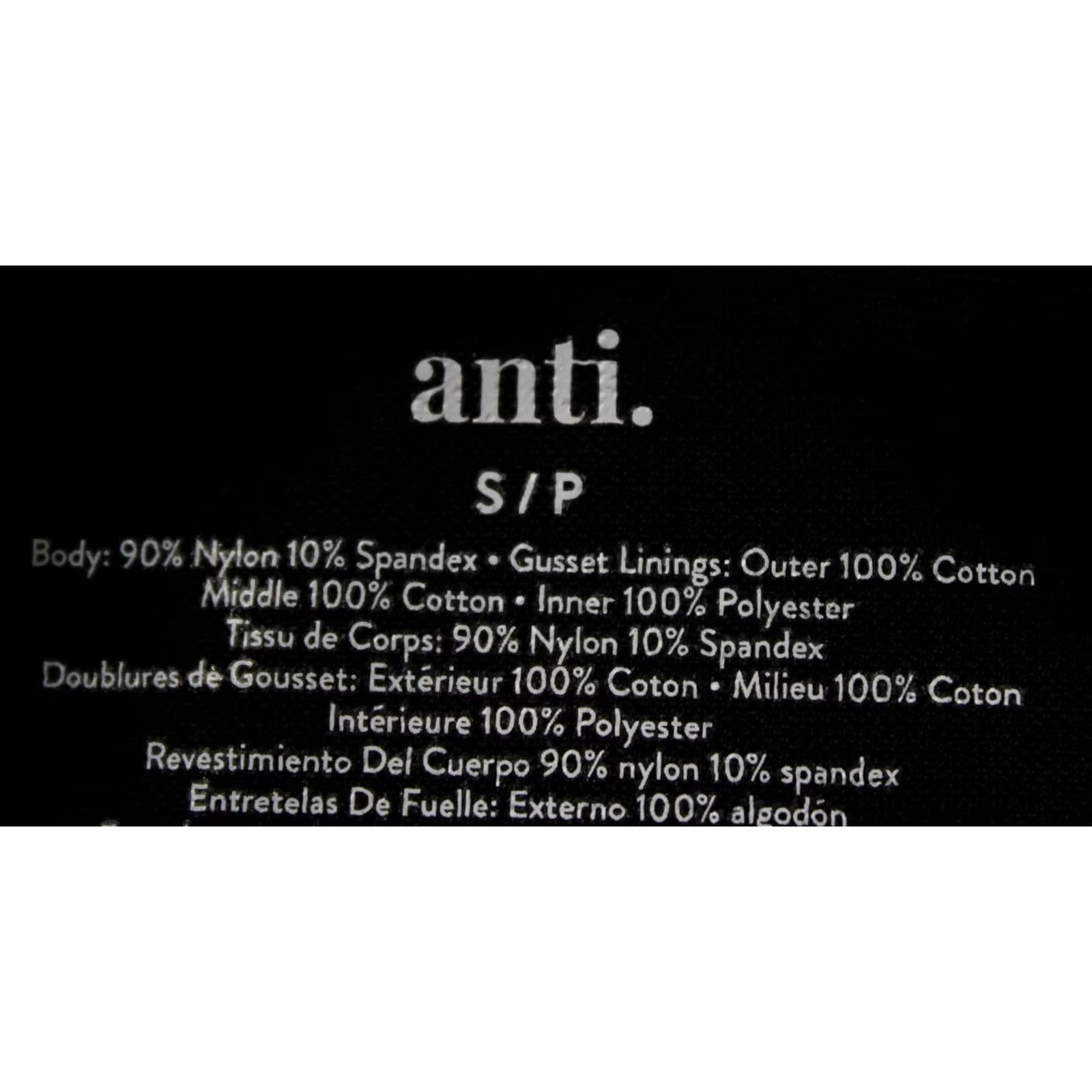 Vintage Anti x Proof Women's Anti Seamless Slim Fit Compression Leggings CL8 Black Small Size 28" / US 6 / IT 42 - 6 Thumbnail