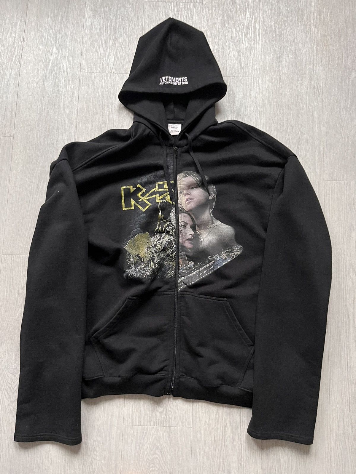 Vetements Vetements Titanic Zip Up Hoodie | Grailed