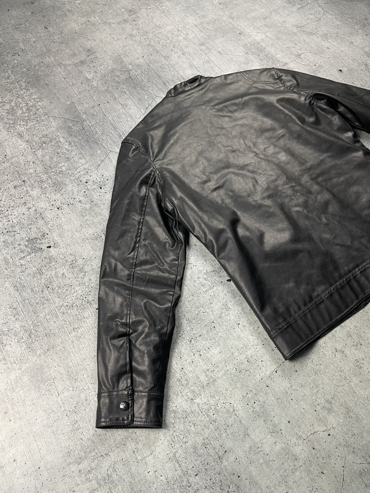 Genuine Leather × Vintage Vintage Bomber Leather Jacket RIRI zip Avirex Schott 70-80s Size US XL / EU 56 / 4 - 6 Thumbnail