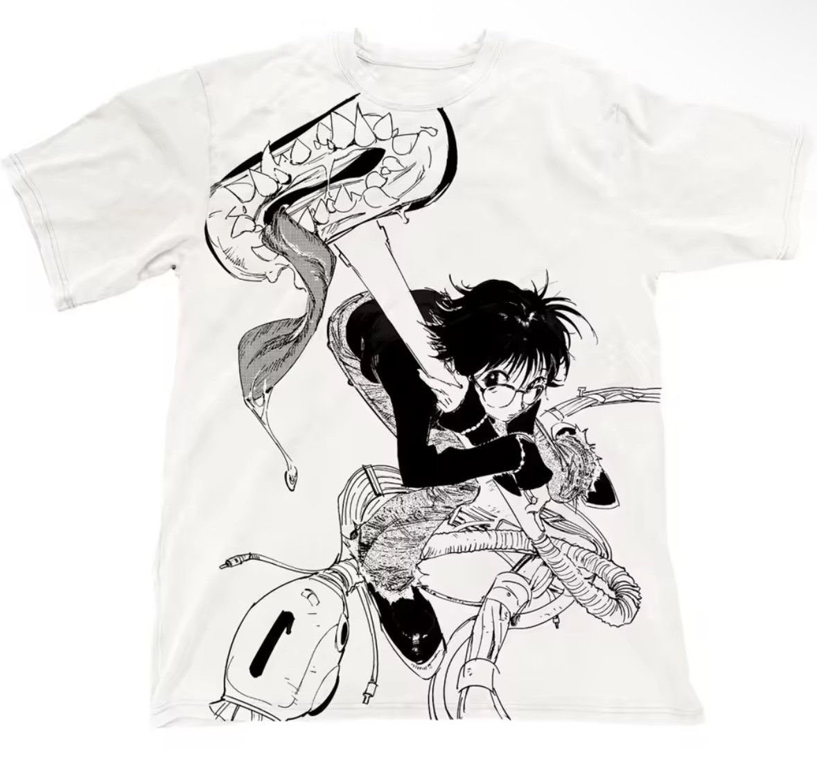 Japanese Brand GUERNIKA X POKEMON LIZARDON T-Shirt Size : XXL
