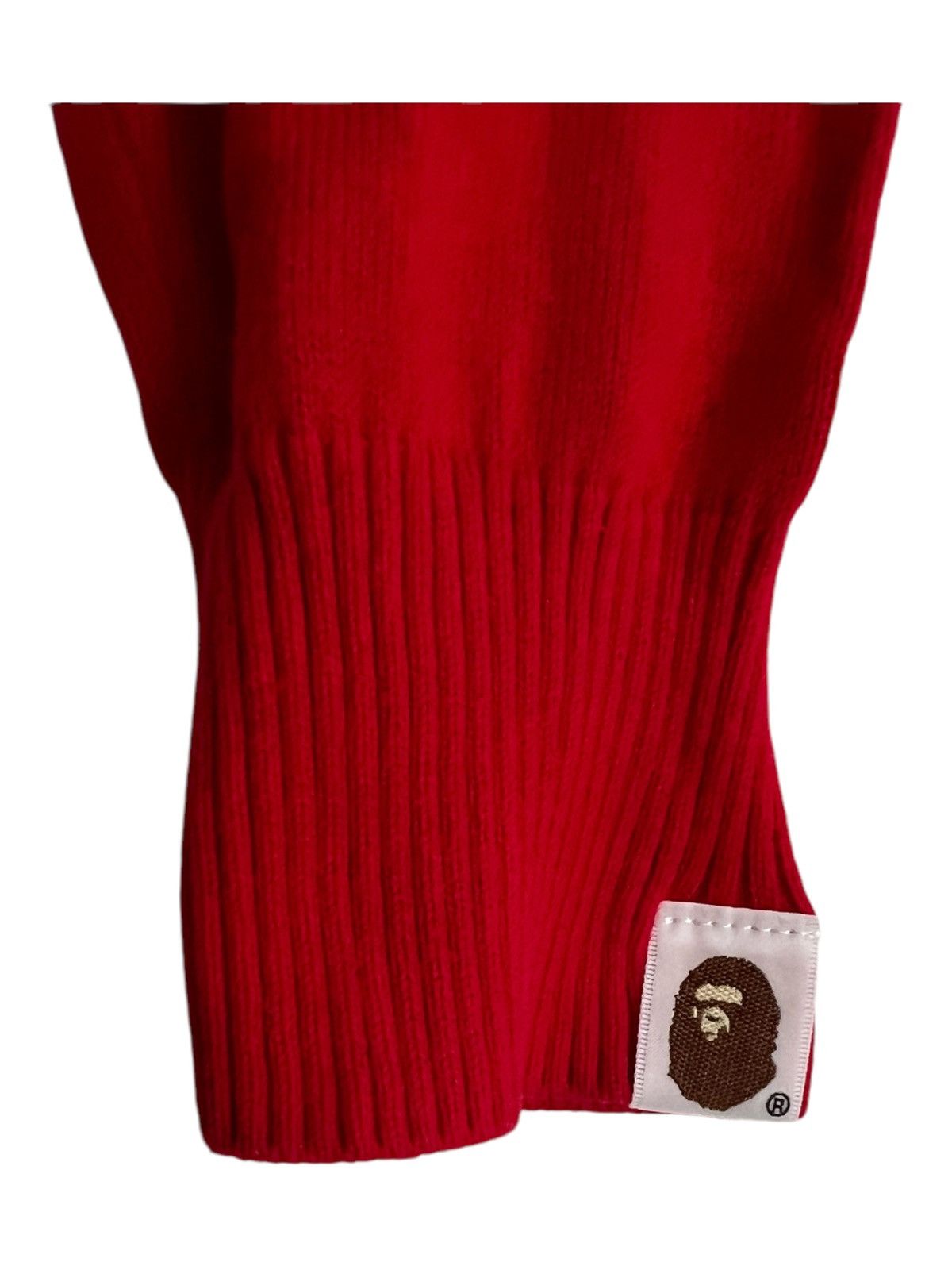 Bape ARCHIVE Bape Head College Knit Sweater Size US M / EU 48-50 / 2 - 5 Thumbnail