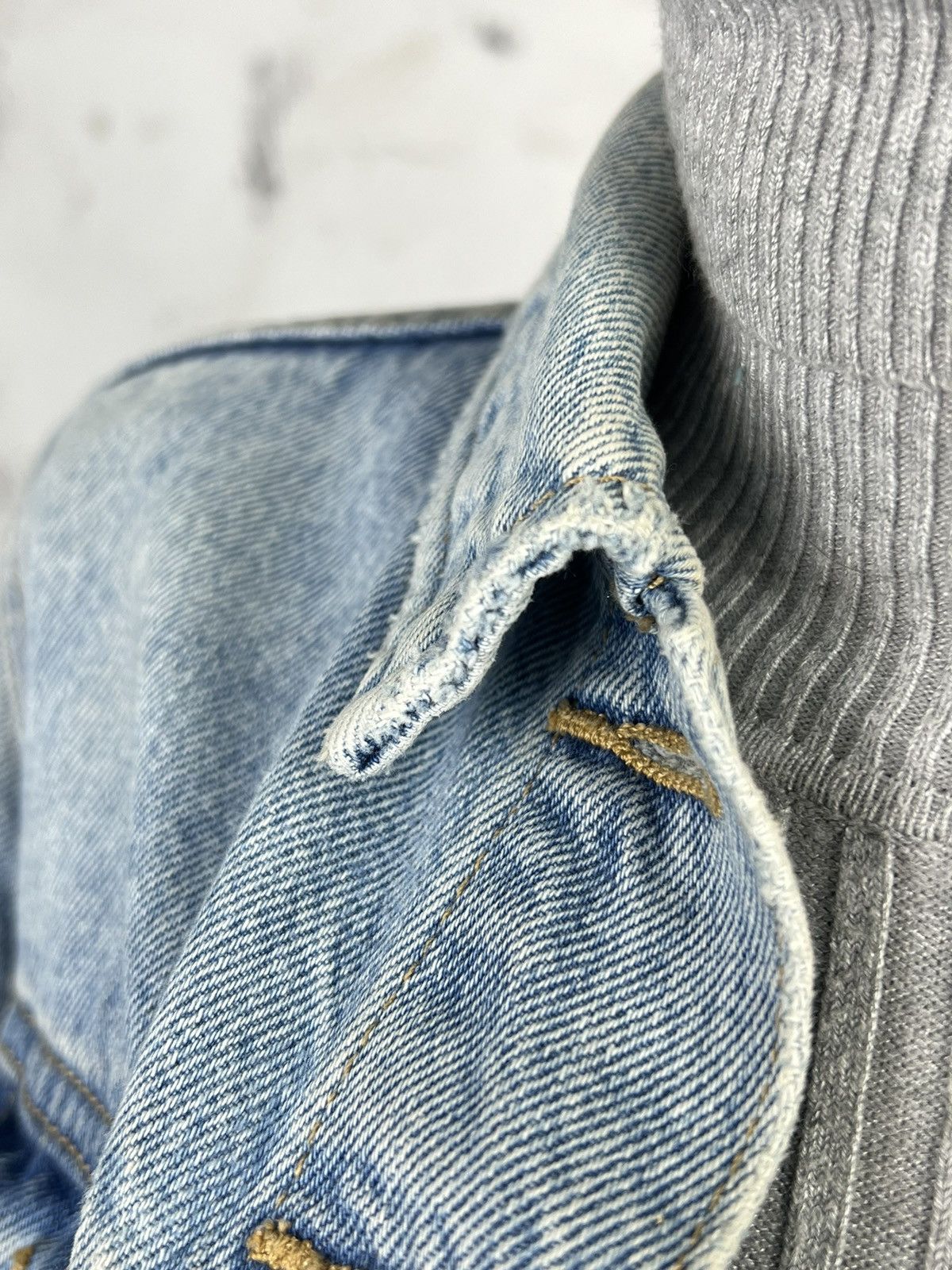 Levi's Vintage Levis Jeans Jacket Size S - M Size M / US 6-8 / IT 42-44 - 6 Thumbnail