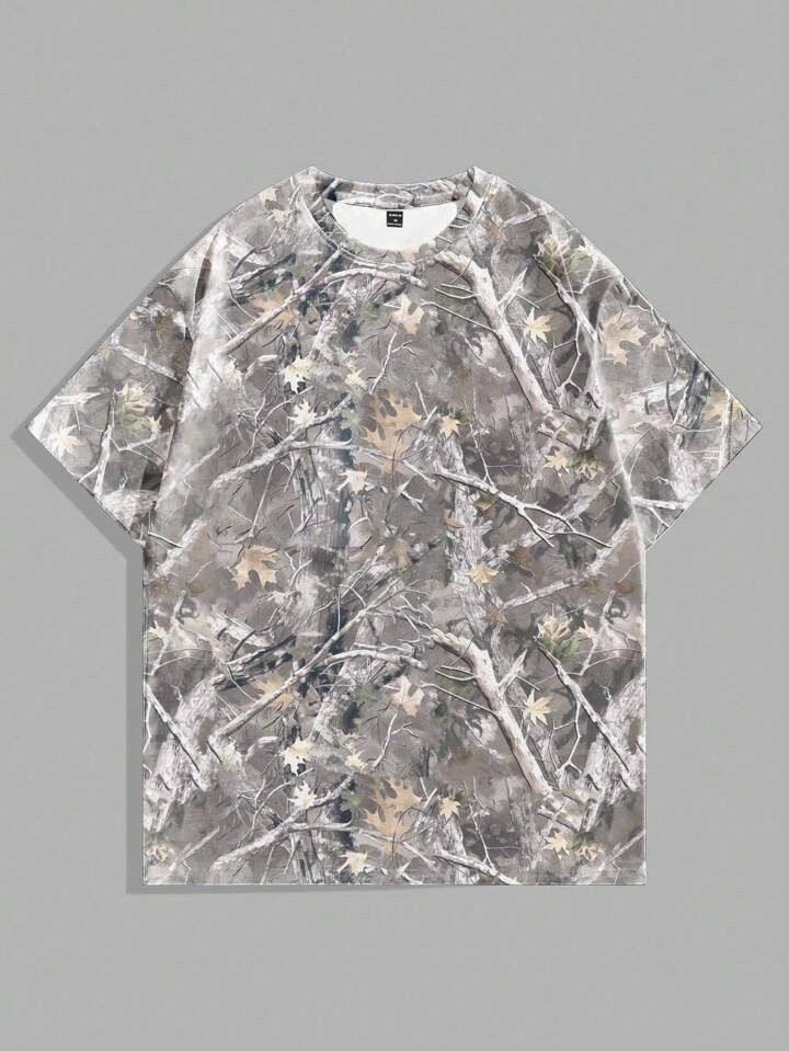 Realtree × Shein Shein Hunter Camo Oversized Tee Size US L / EU 52-54 / 3 - 5 Thumbnail