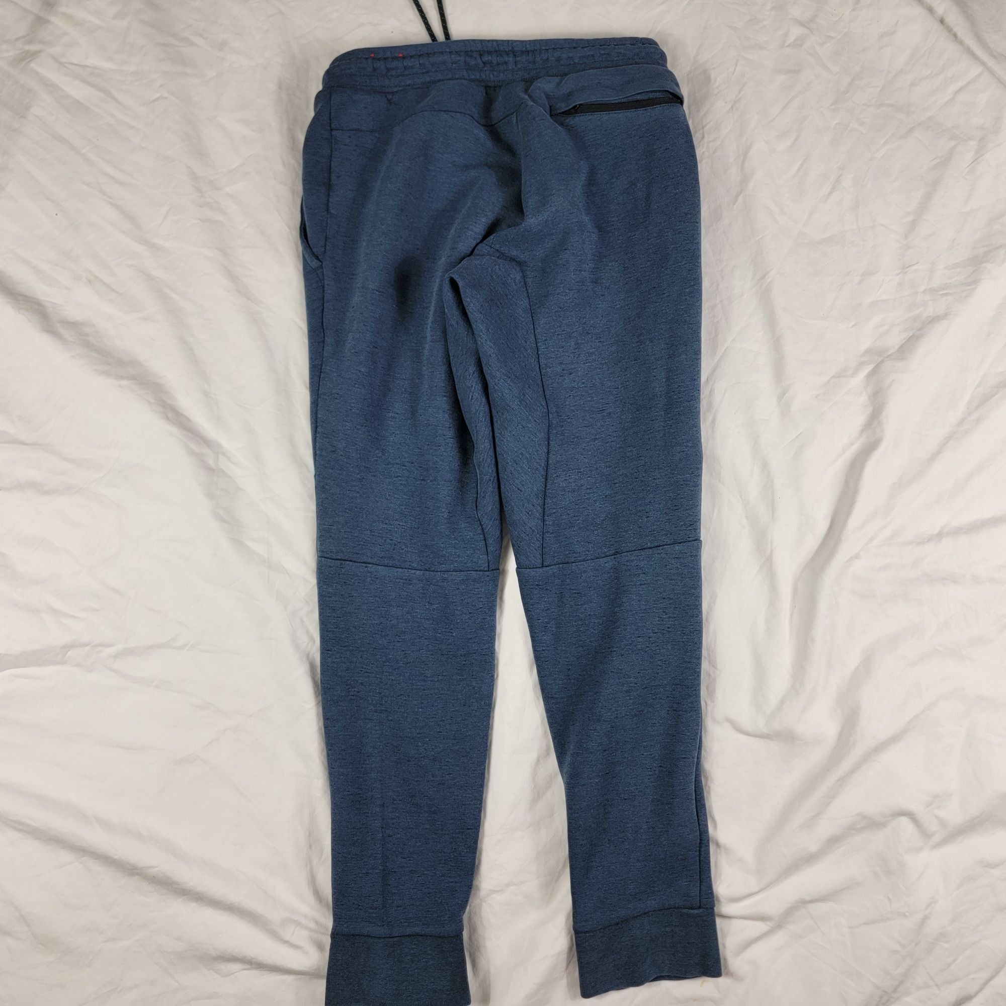 Nike Nike Tech Fleece Mens Medium Blue Sweat Pants Joggers Casual Size US 40 / EU 56 - 2 Thumbnail