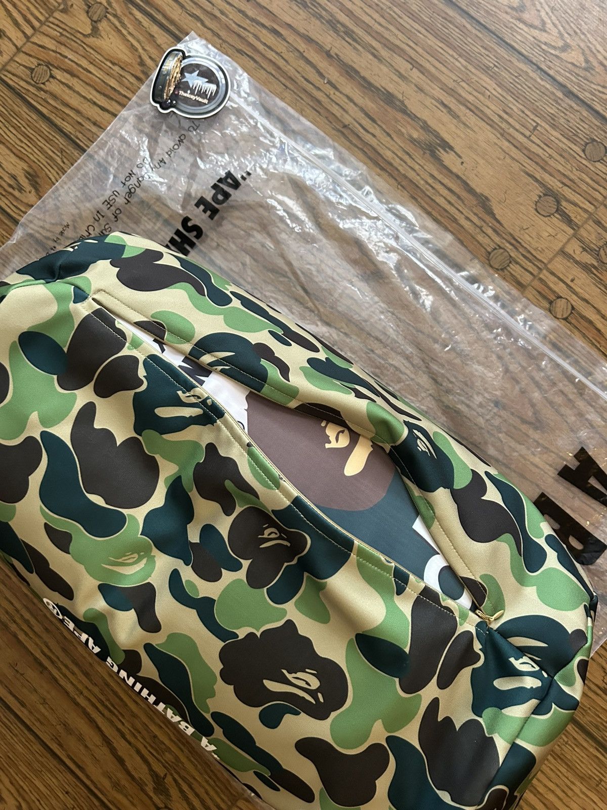 Bape Bape Green ABC Camo Bean Bag Pillow Size ONE SIZE - 3 Thumbnail