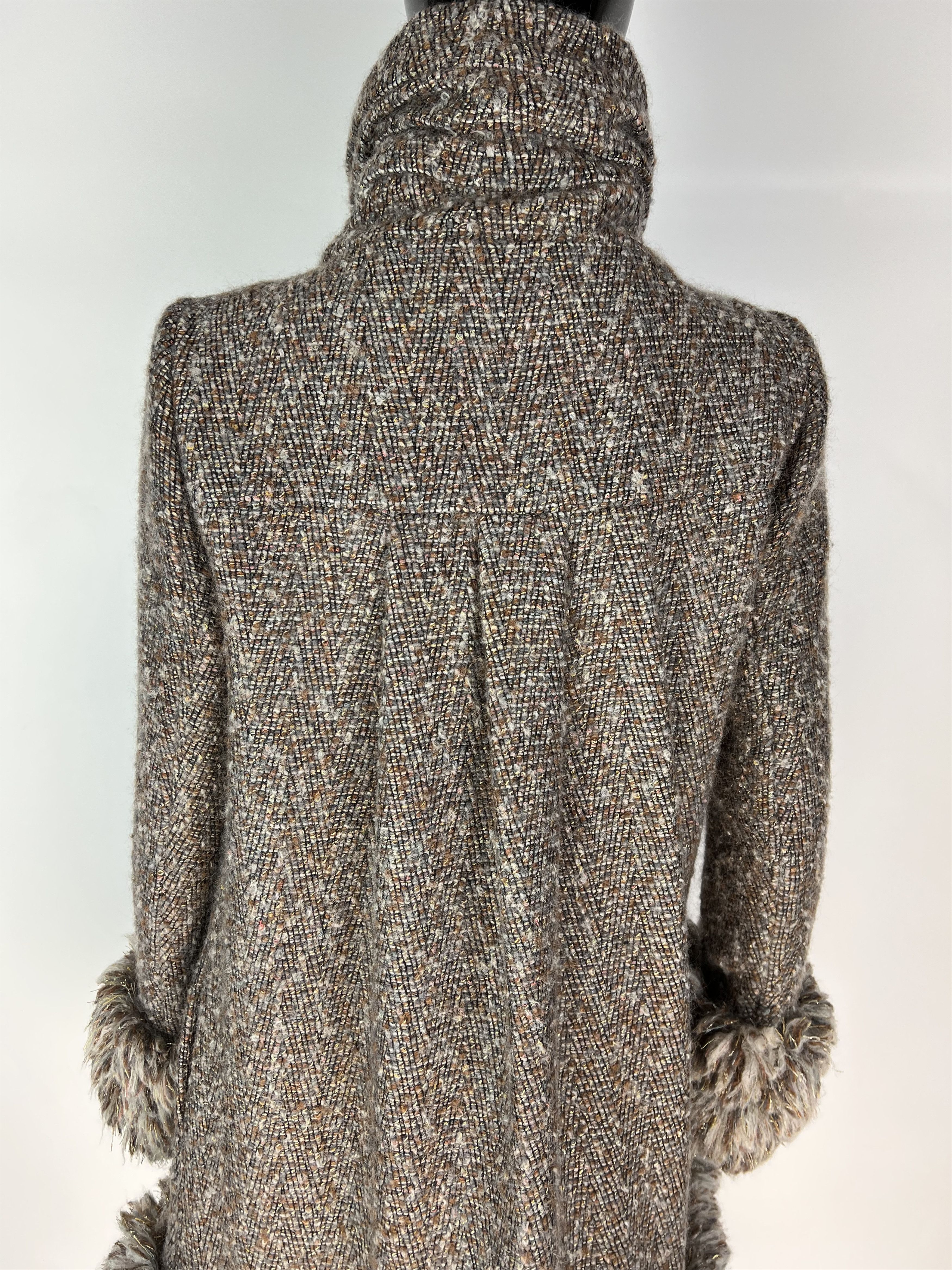 Diane von Furstenberg Diane Von Furstenberg Wool Mohair Heavy Coat Size US8 Size M / US 6-8 / IT 42-44 - 4 Thumbnail