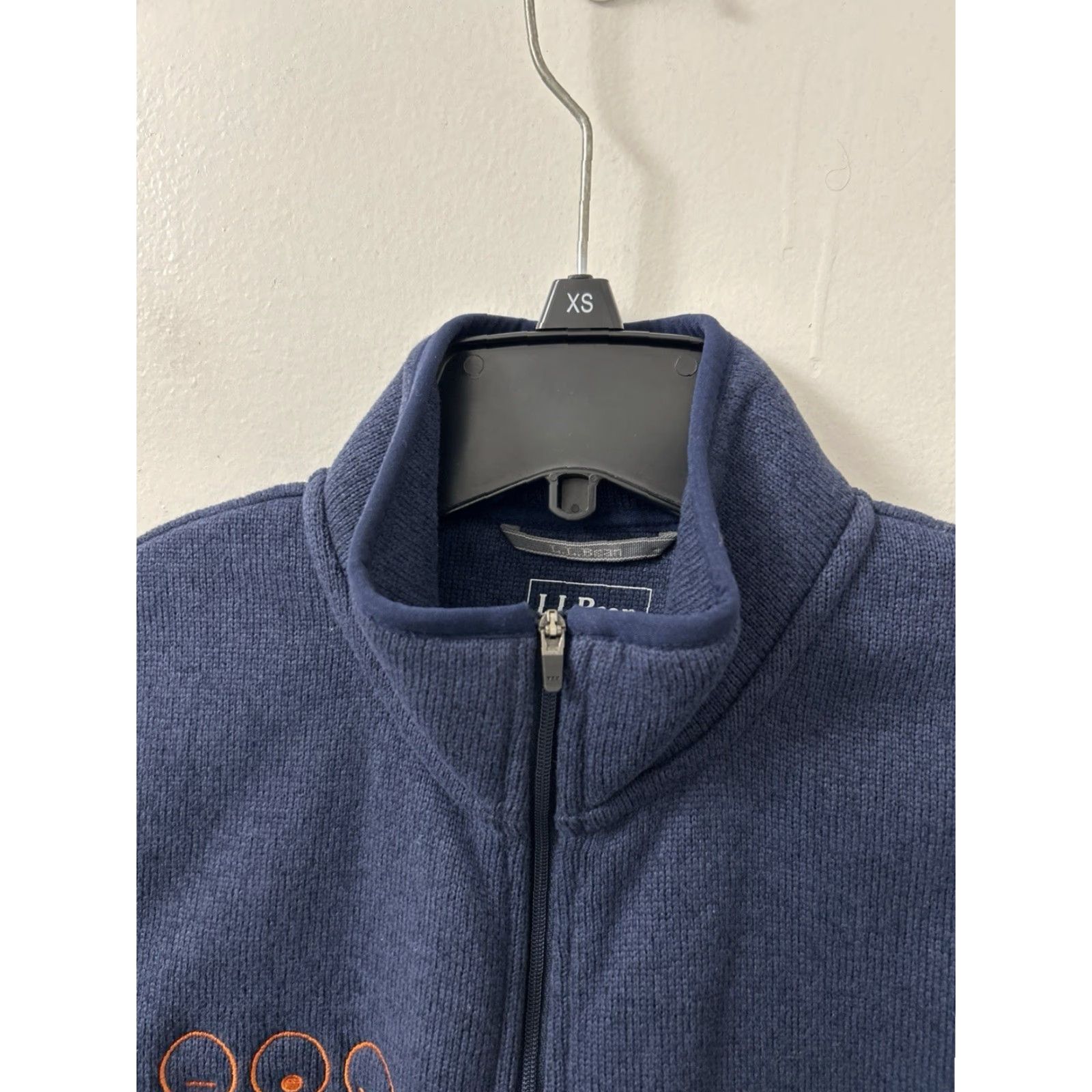 Vintage L.L. Bean Vest Womens Size S Navy Blue Full Zip Pockets Fleece Size S / US 4 / IT 40 - 5 Thumbnail