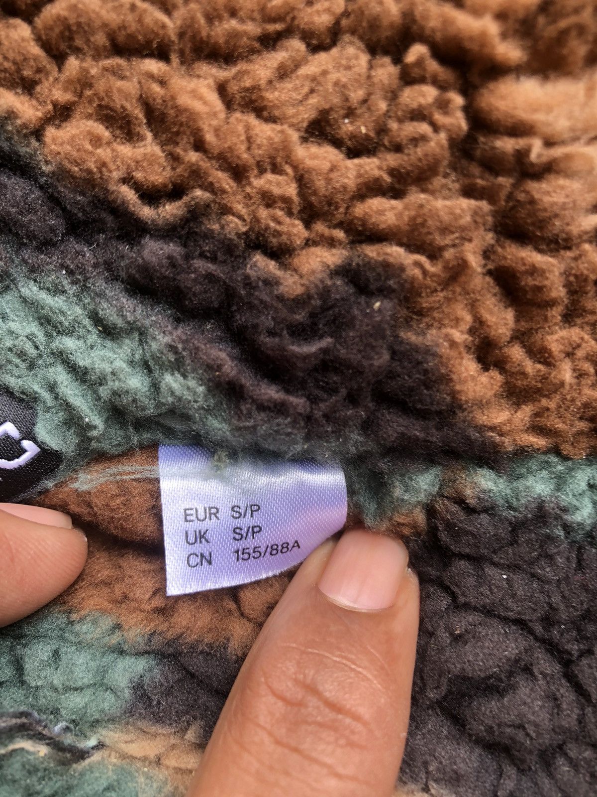 If Six Was Nine × Japanese Brand H&m Japanese Brand Camo Sherpa Fullzipper Jacket Size US M / EU 48-50 / 2 - 17 Thumbnail