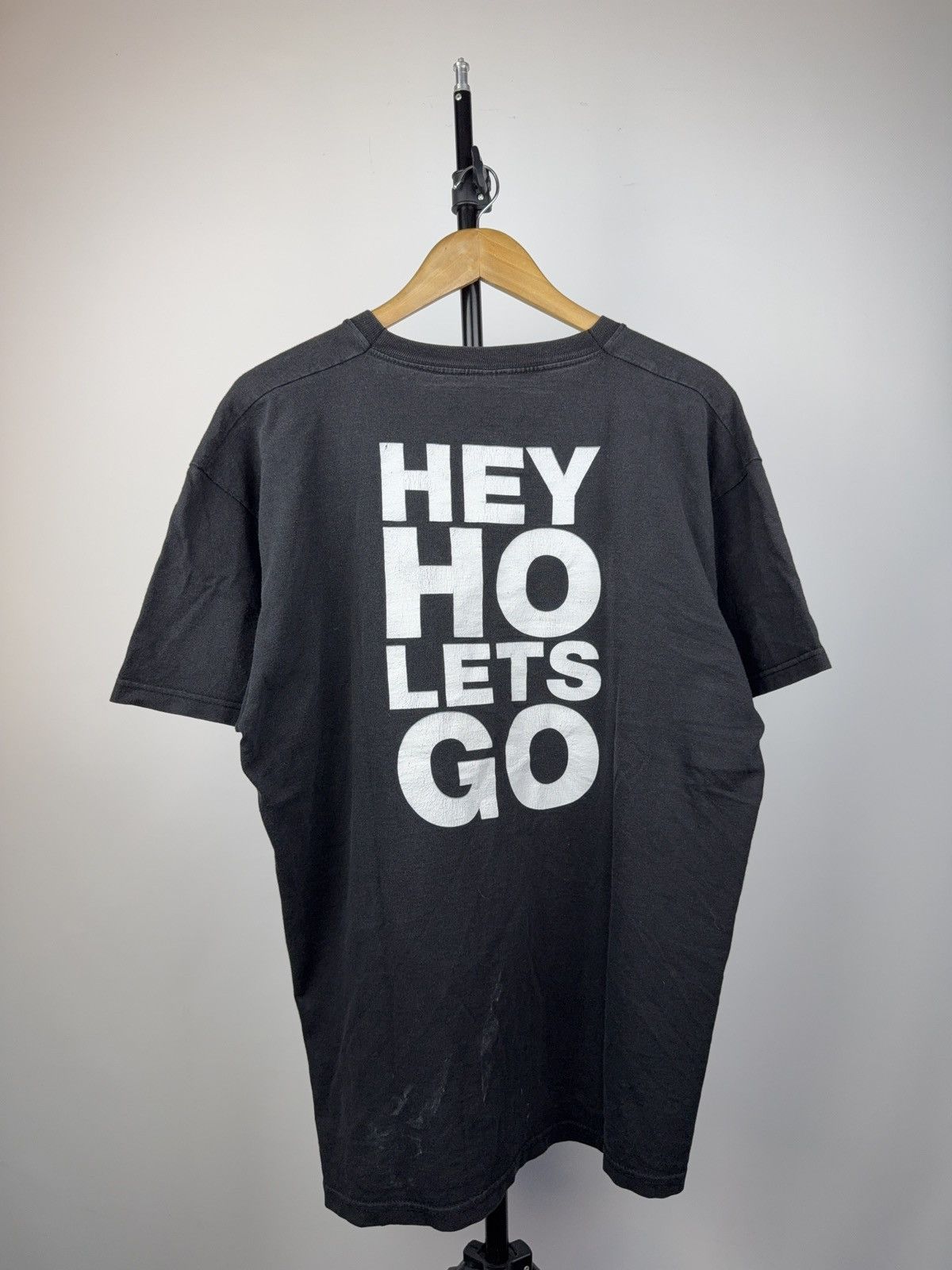 Band Tees Vintage 00s Ramones Hey Ho Let’s Go Double Sided Tee 🖤 Size US XL / EU 56 / 4 - 8 Thumbnail