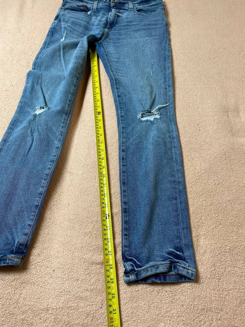 Tommy Hilfiger × Vintage Vintage slim jeans pants y2k opium avantgarde Size 30" / US 8 / IT 44 - 9 Thumbnail