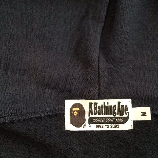 Bape BAPE logo shark full zip hoodie a bathing ape BAPE camo Size US M / EU 48-50 / 2 - 8 Thumbnail
