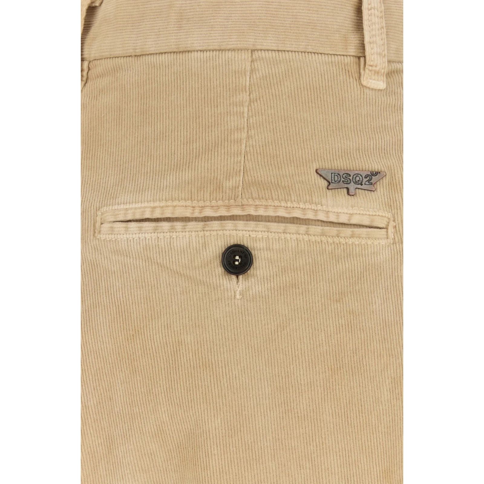 Dsquared2 DSQUARED2 Beige Stretch Corduroy Pants New & Authentic (Men' Size US 34 / EU 50 - 3 Thumbnail